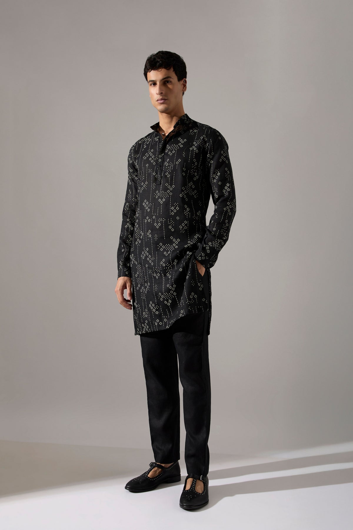 Elliot Plus Minus Kurta Set