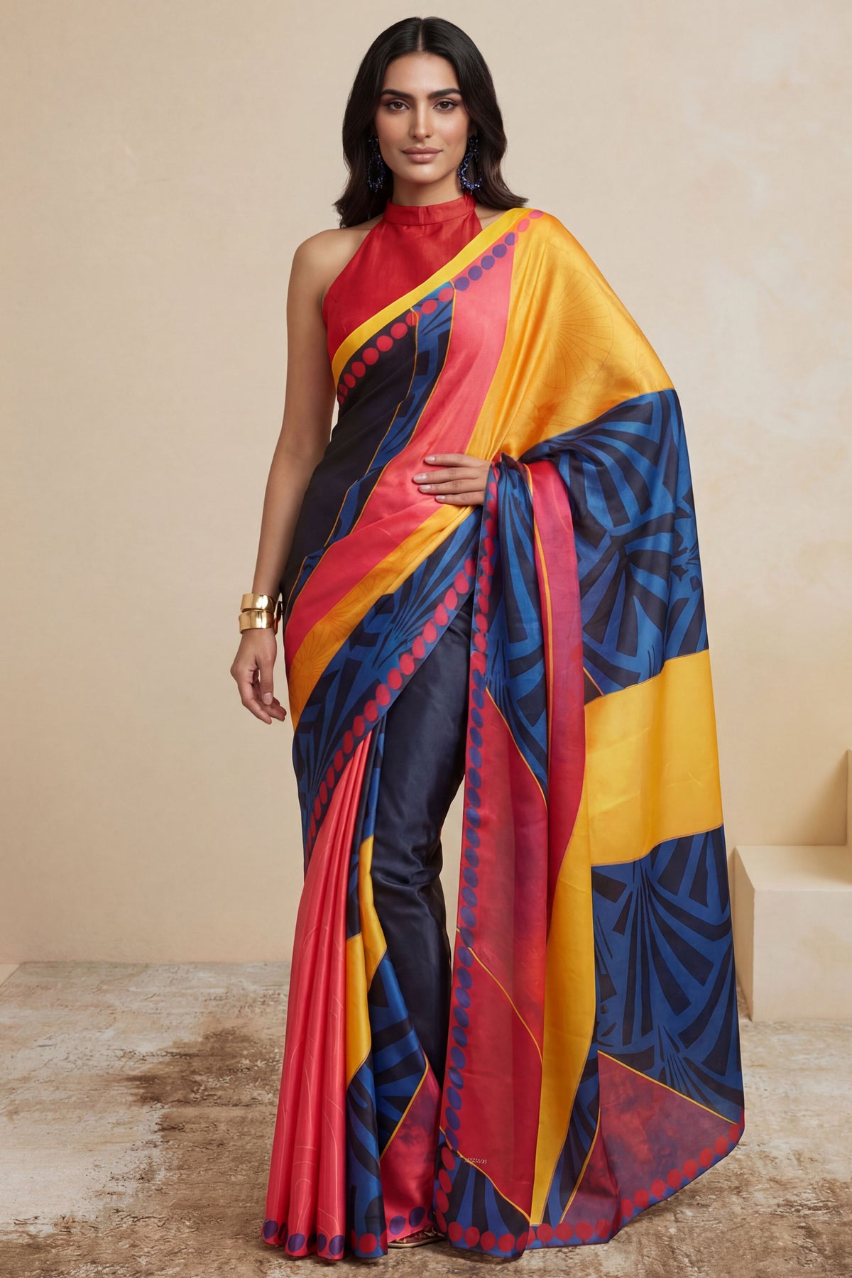Life in the City Saree