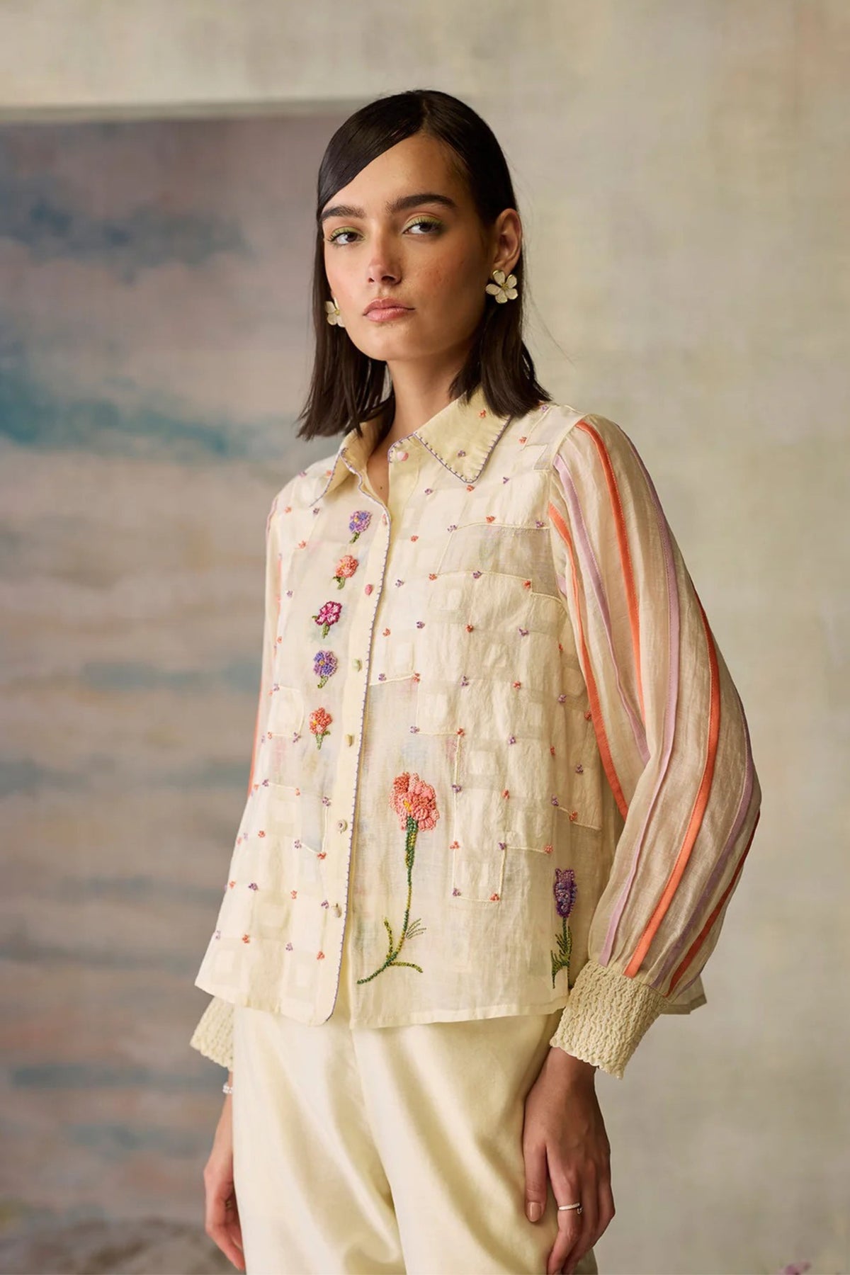 Moonlight Beaded Shirt