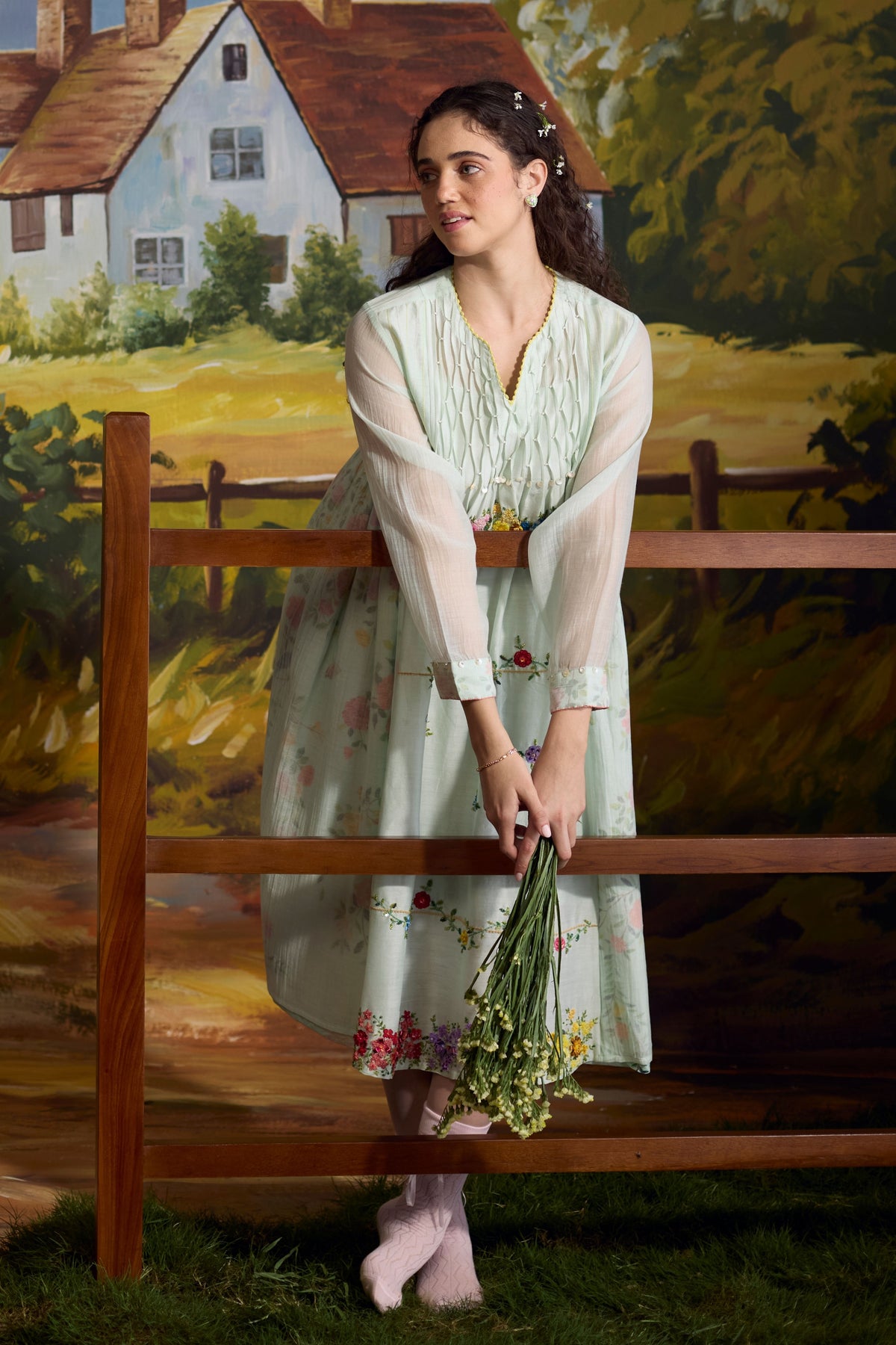 Meadow Smocked Dress