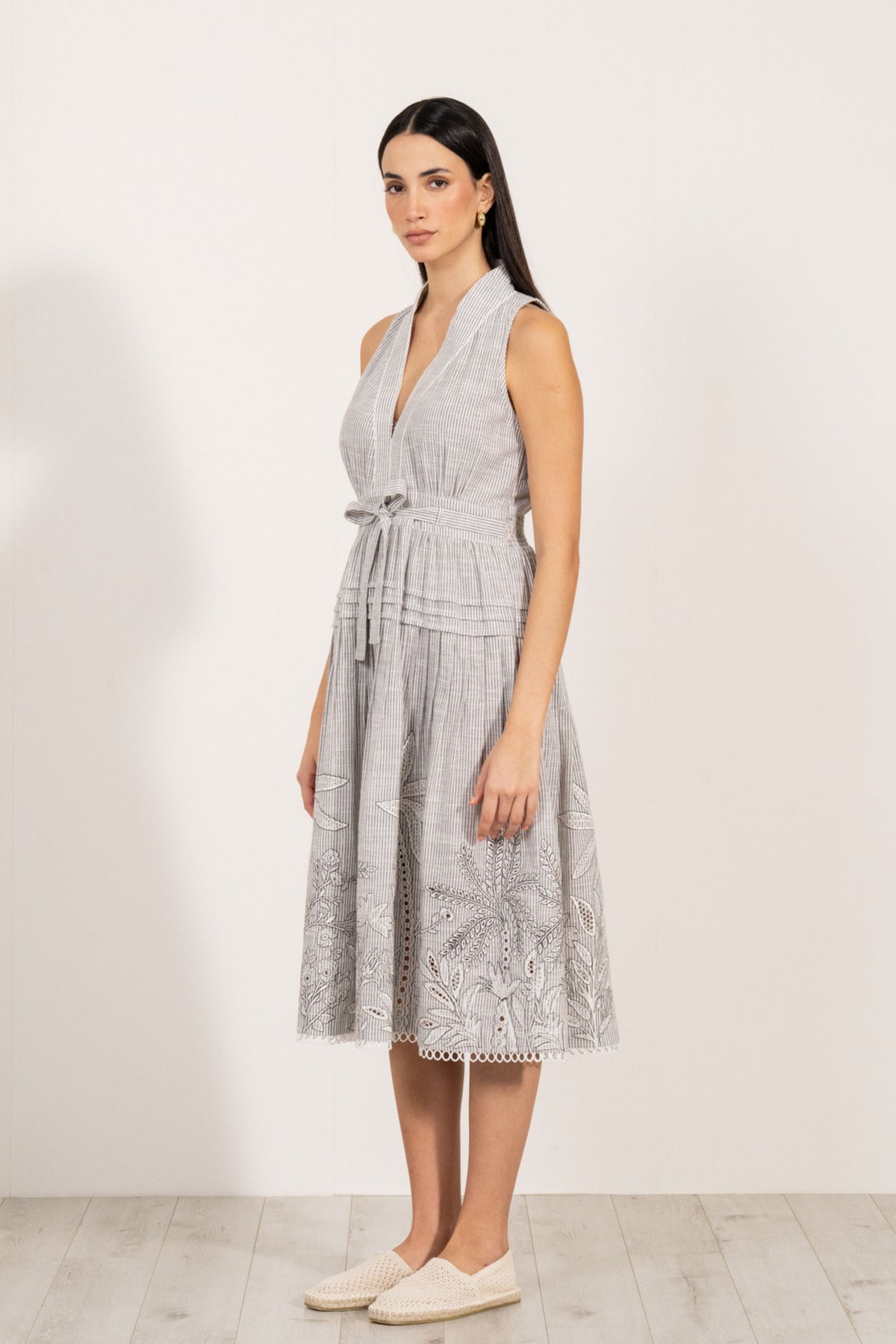 Adela Halter Neck Dress
