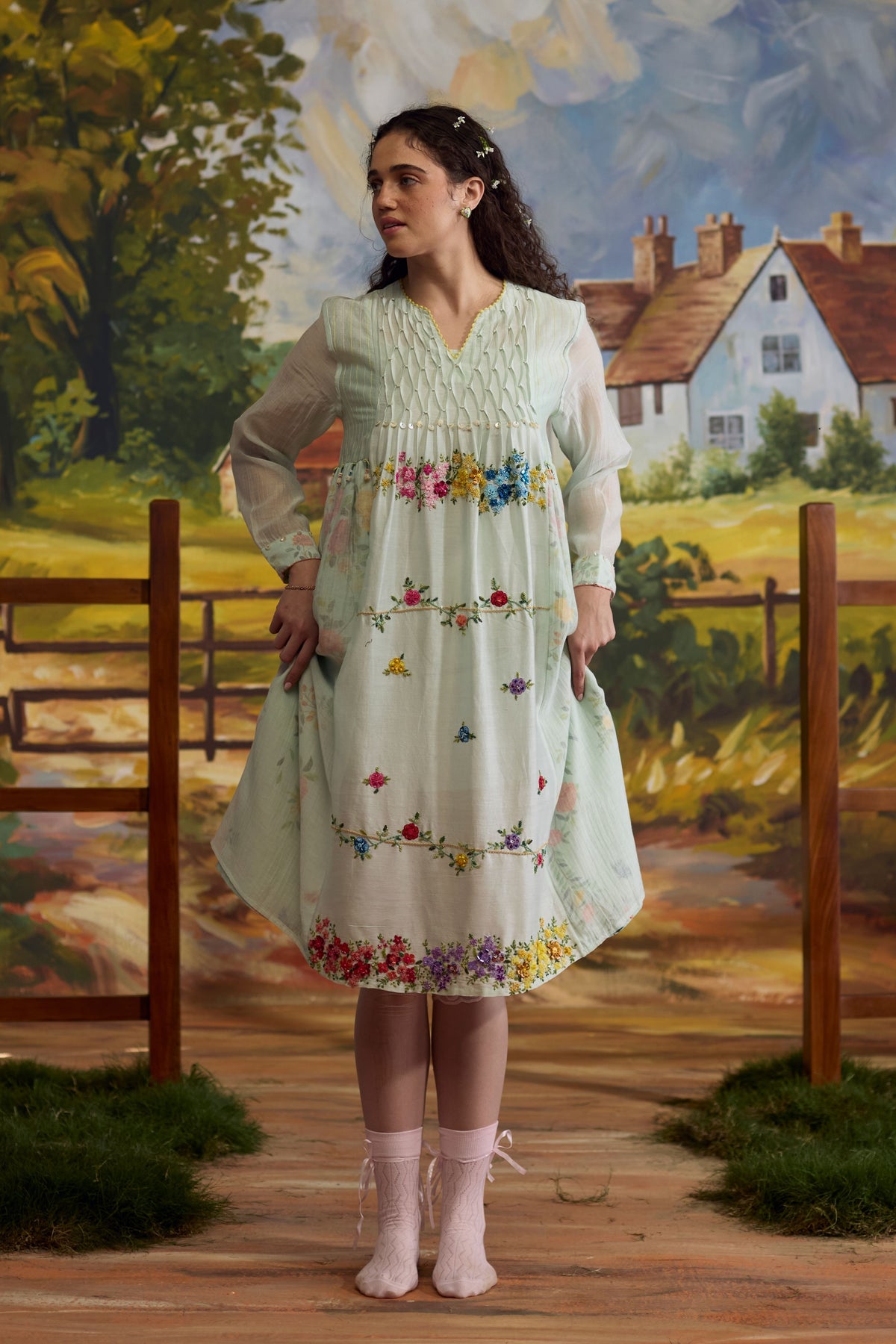 Meadow Smocked Dress
