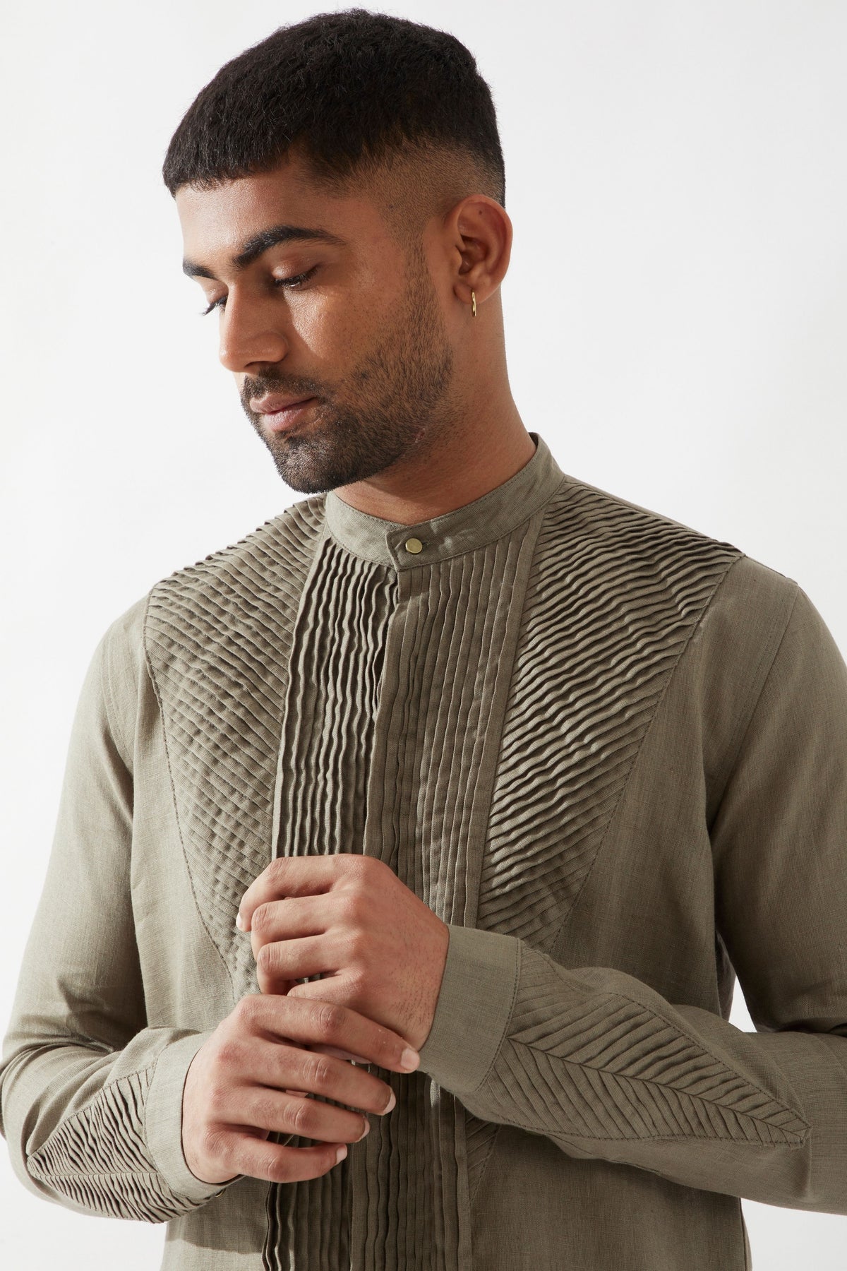 Gill Olive Kurta Set
