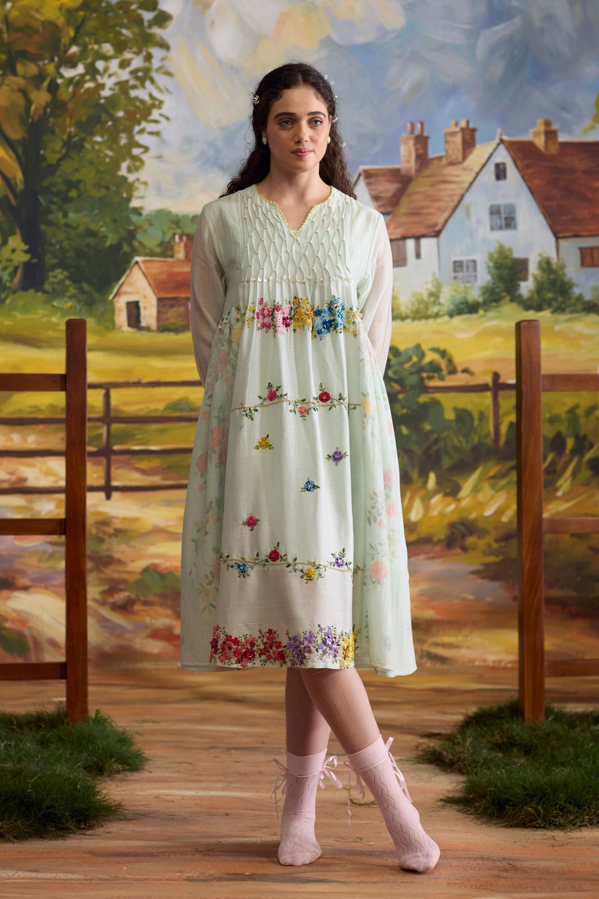 Meadow Smocked Dress