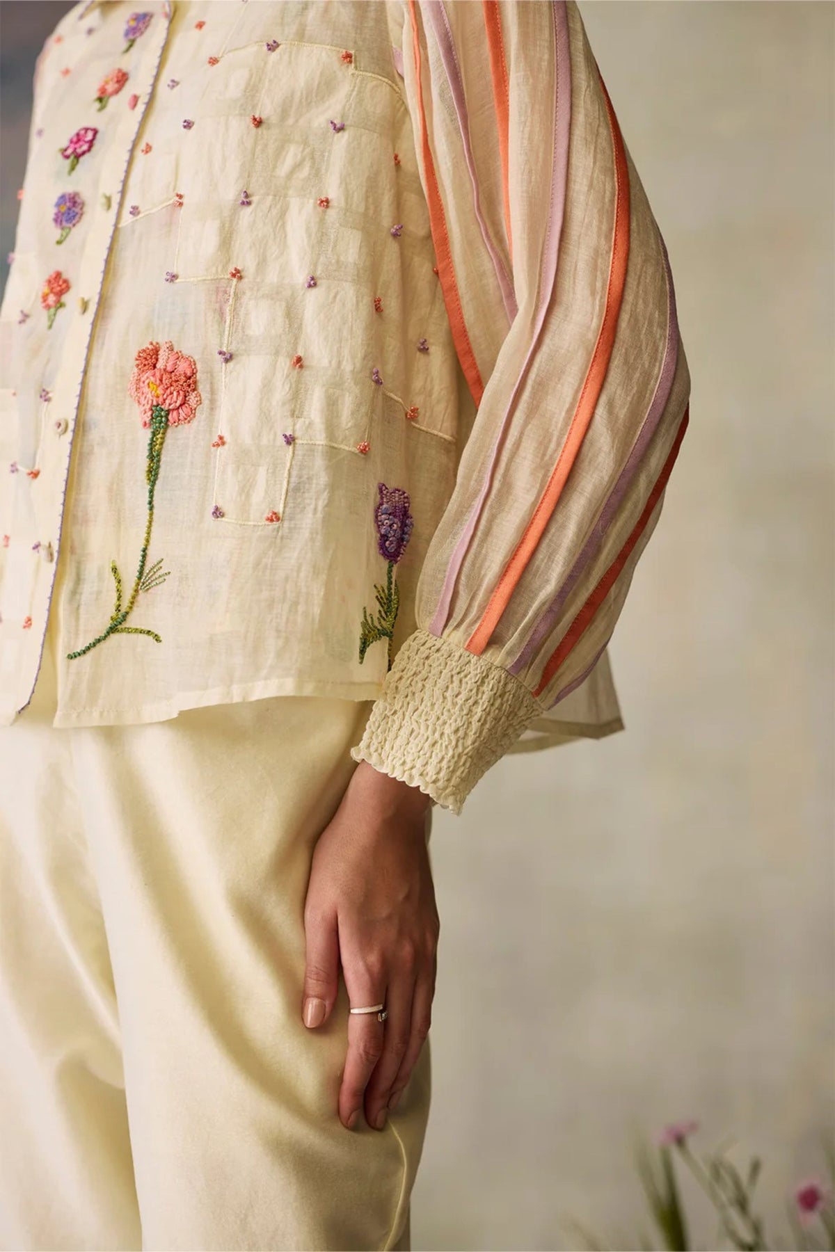 Moonlight Beaded Shirt