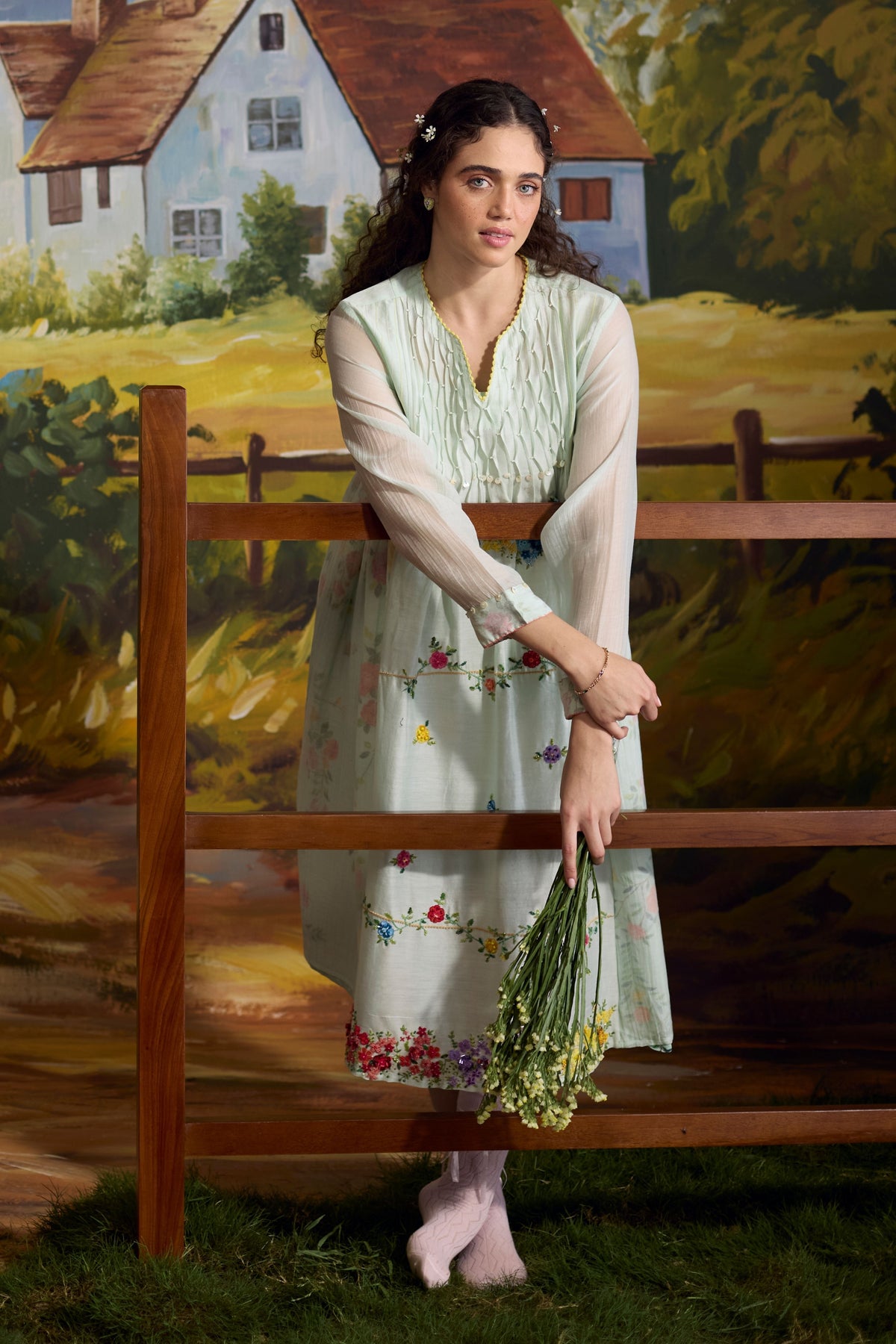 Meadow Smocked Dress