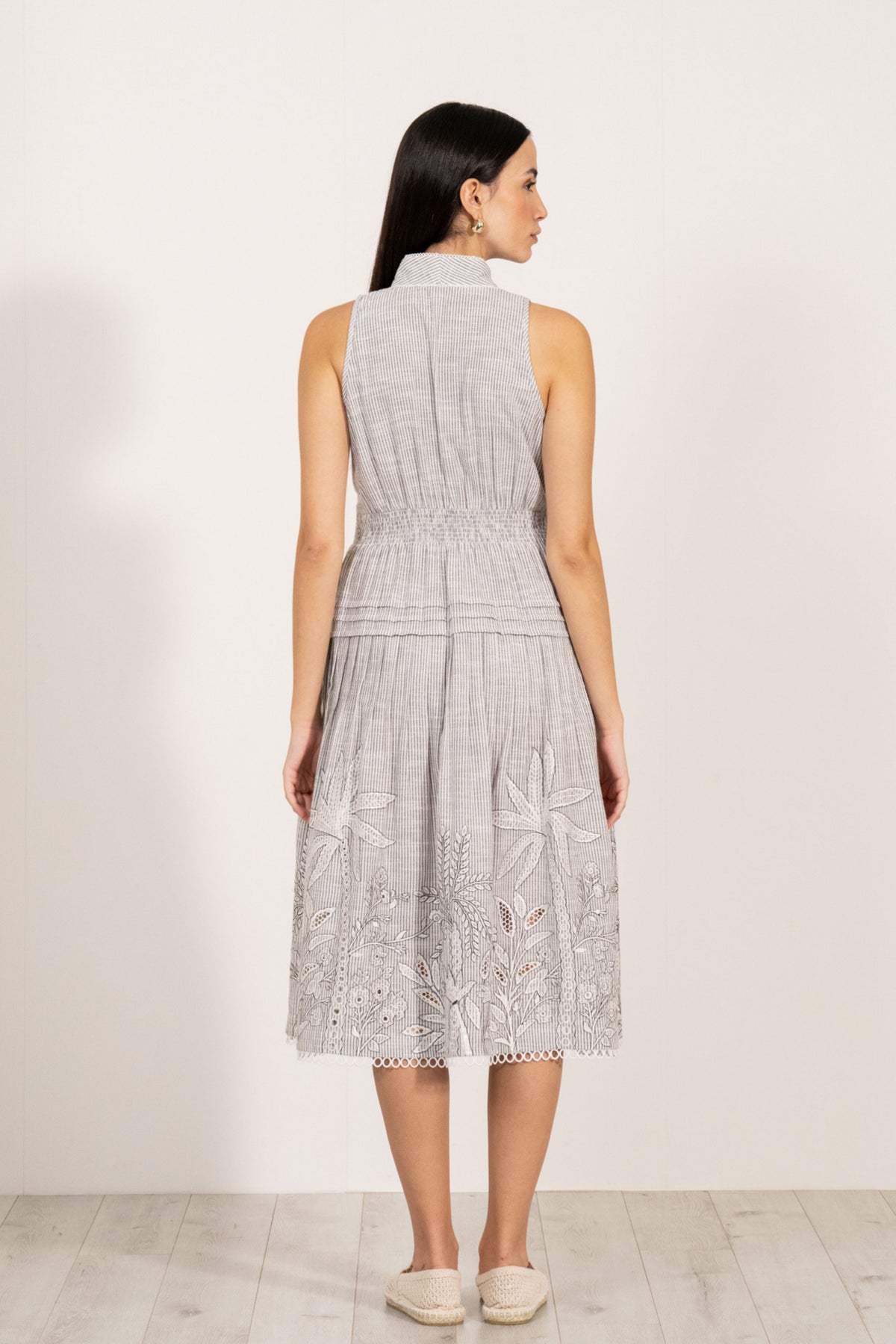 Adela Halter Neck Dress