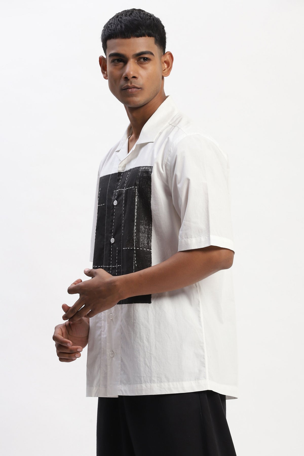 Engineered Blockprint Shirt