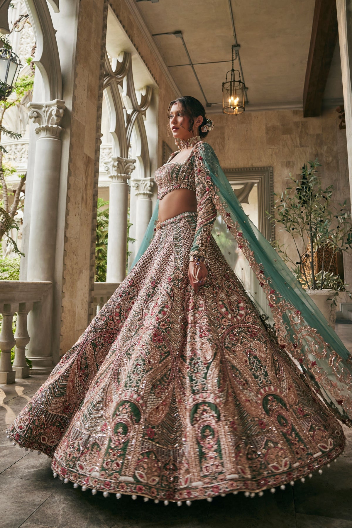 Siam Serenity Lehenga Set