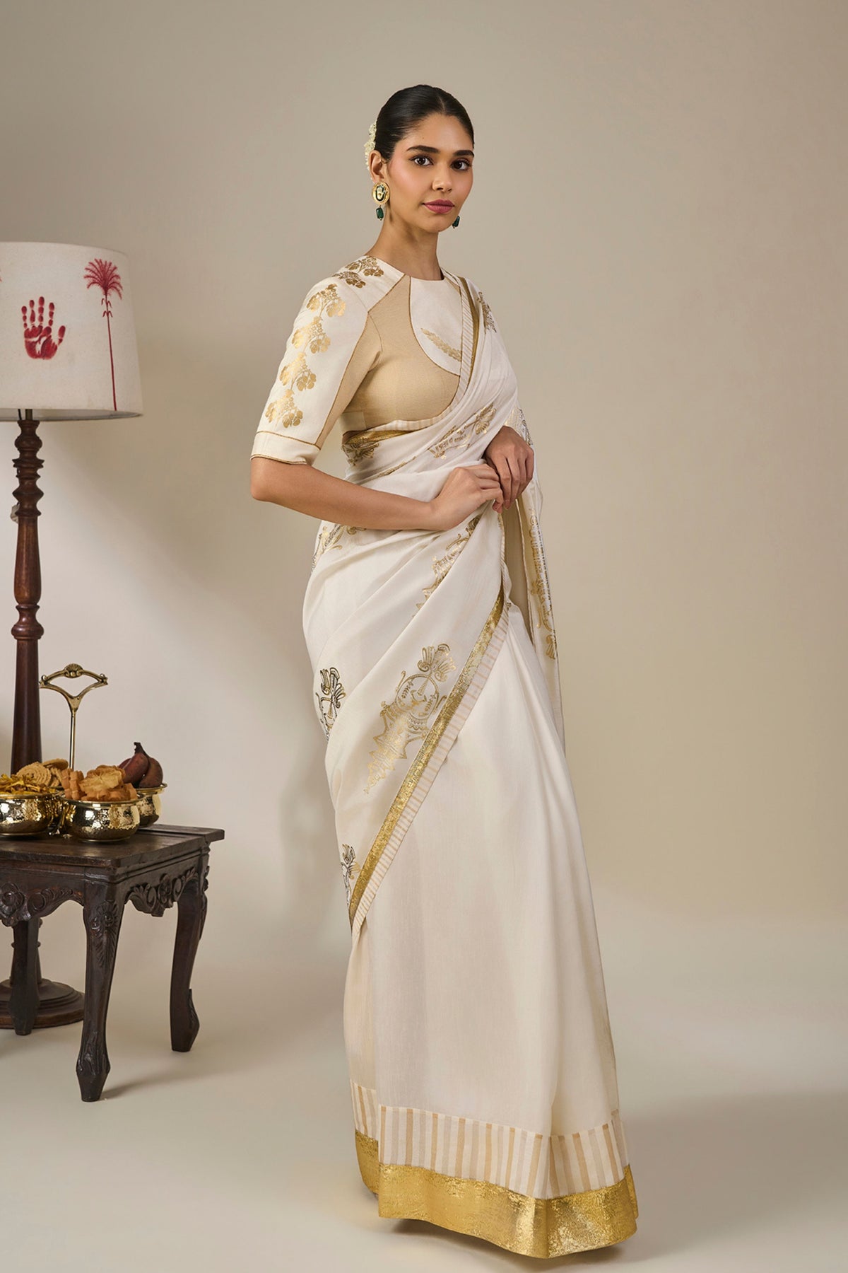 Kathakali Tales Saree