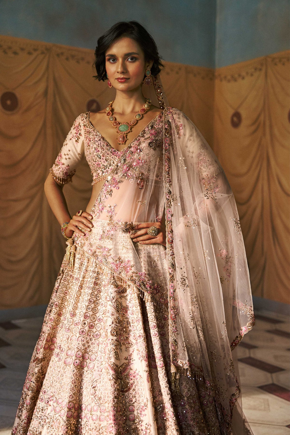 Éclaira Bridal Lehenga Set