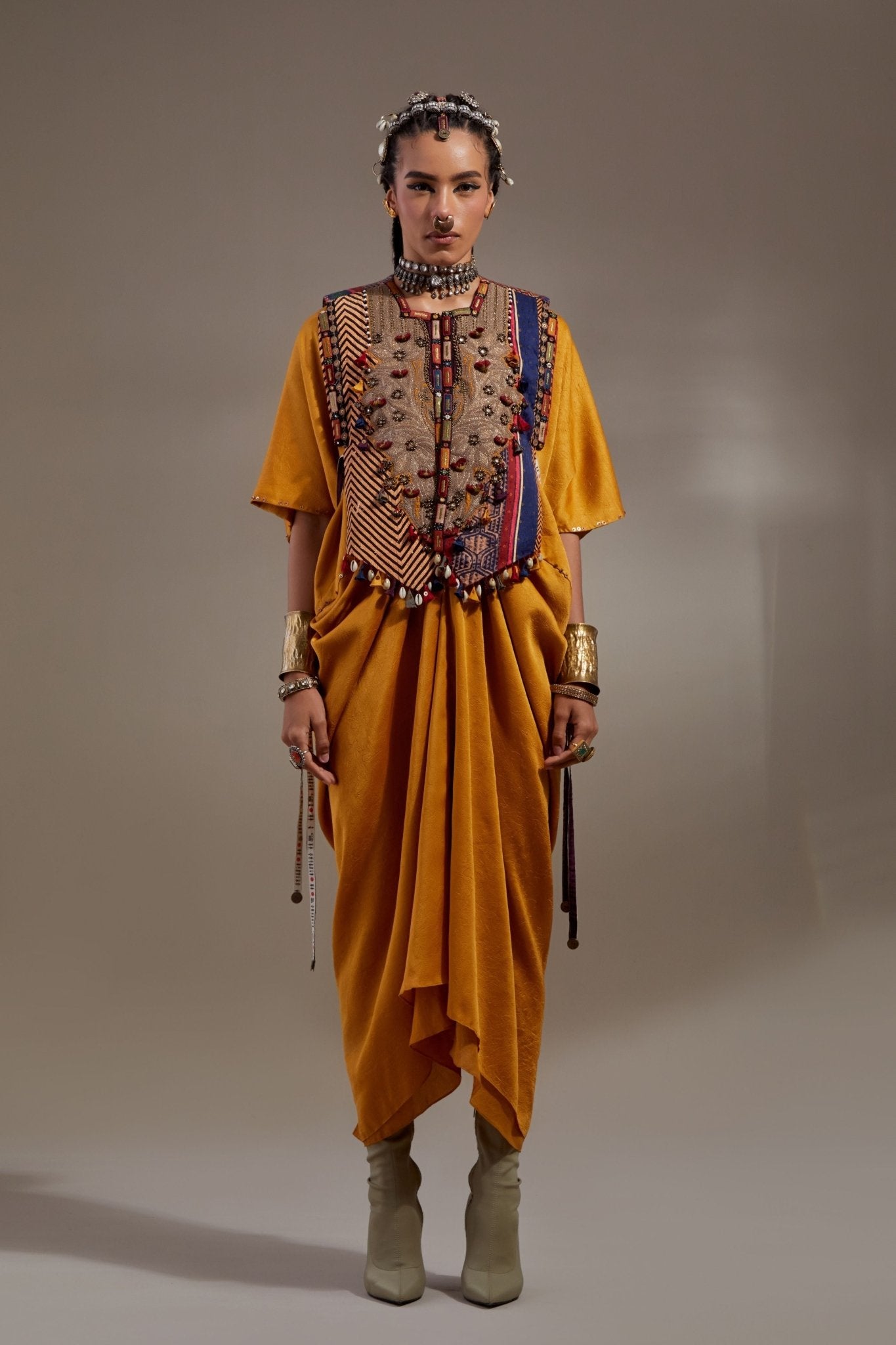 Zuri Gilet Set - Aseem Kapoor - Elahe