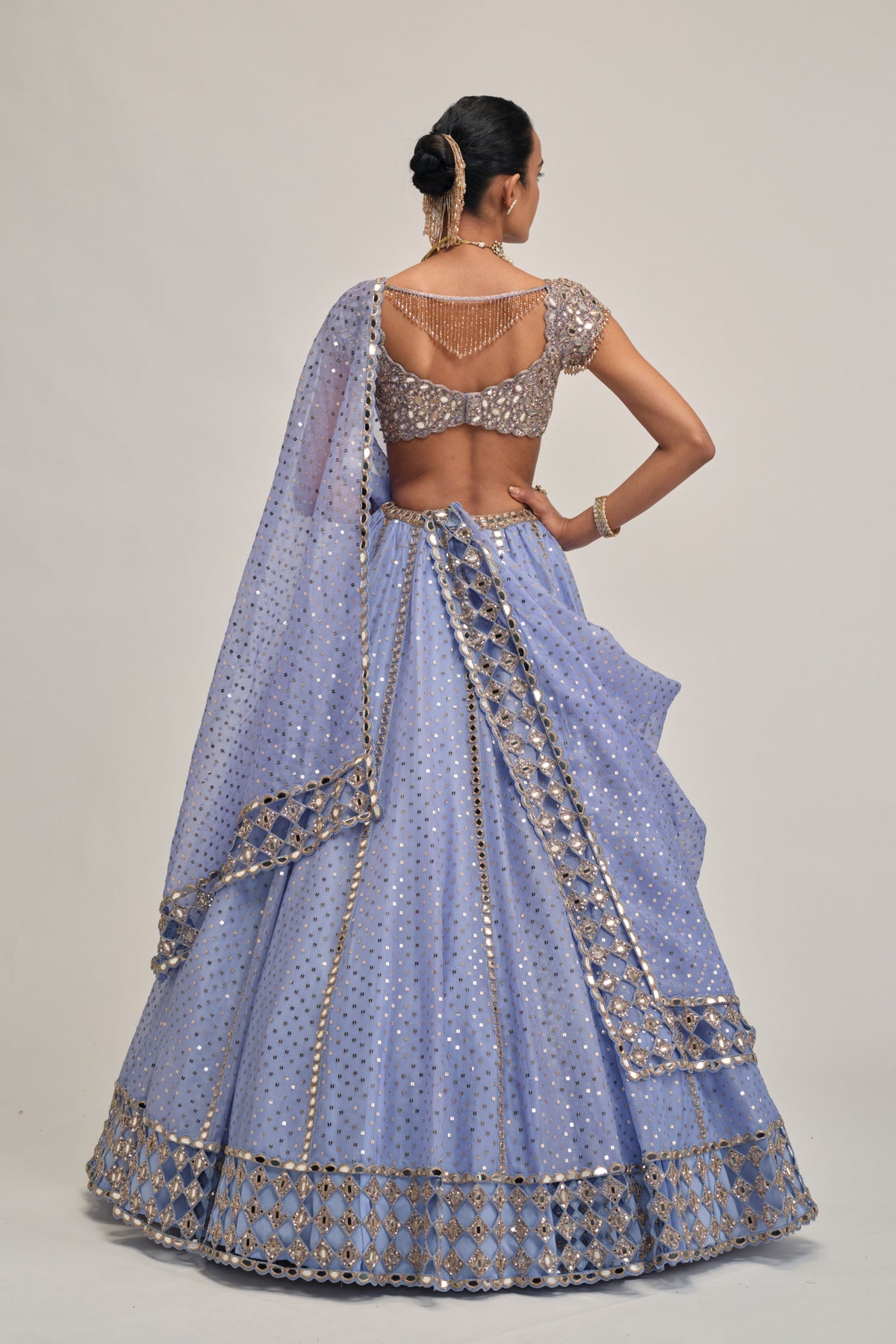 Dew Embroidered Lehenga Set