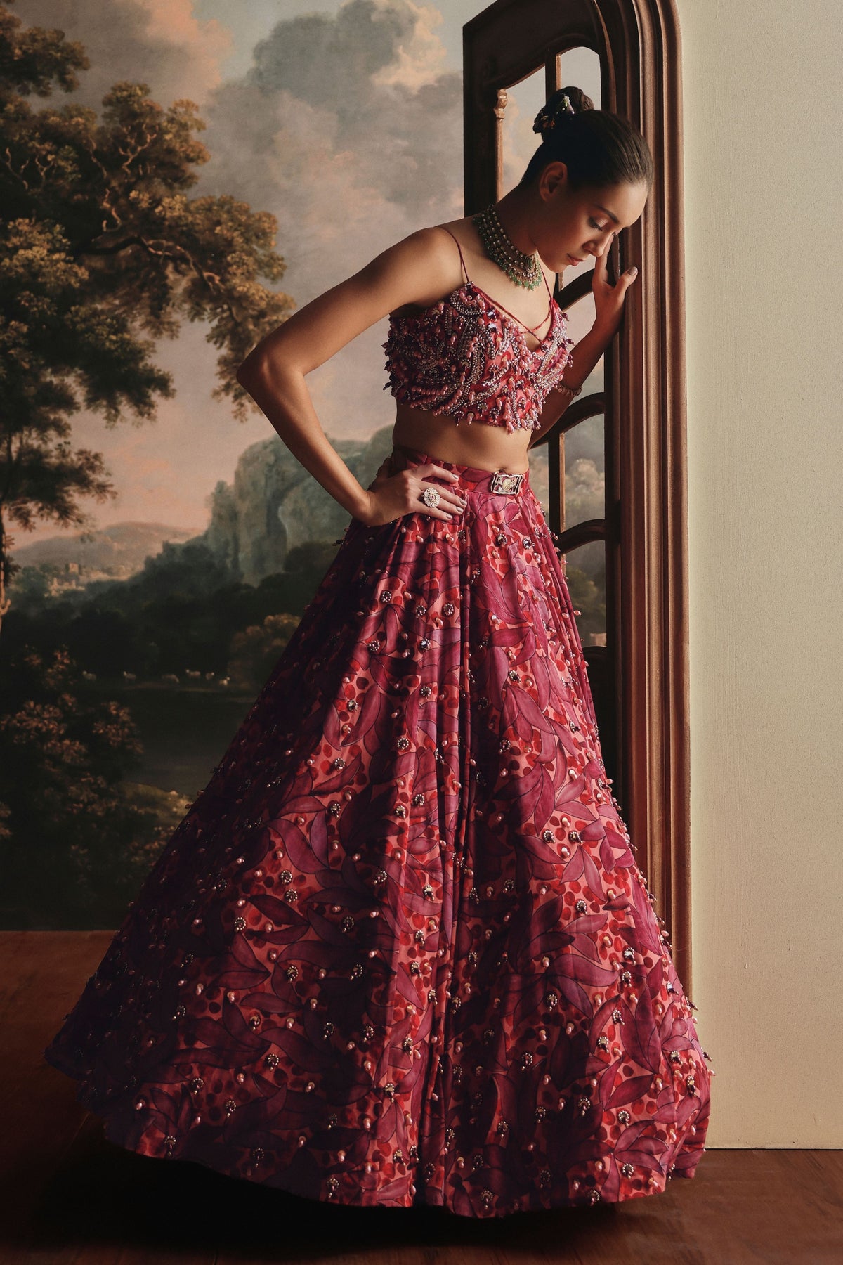 Georgette Lehenga Set