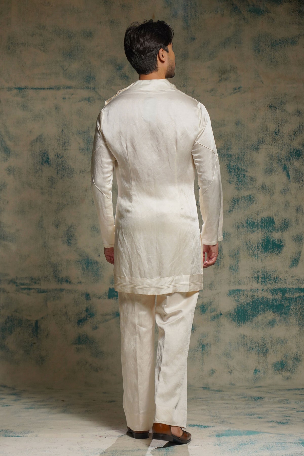 Honeyed Ivory Jacket Set