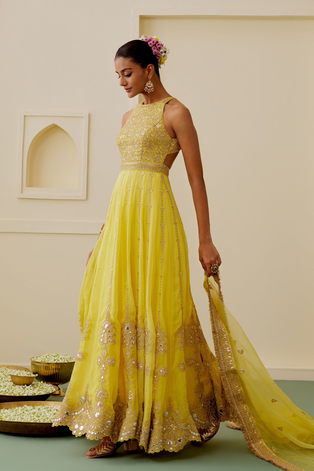 Zarmina Anarkali Set