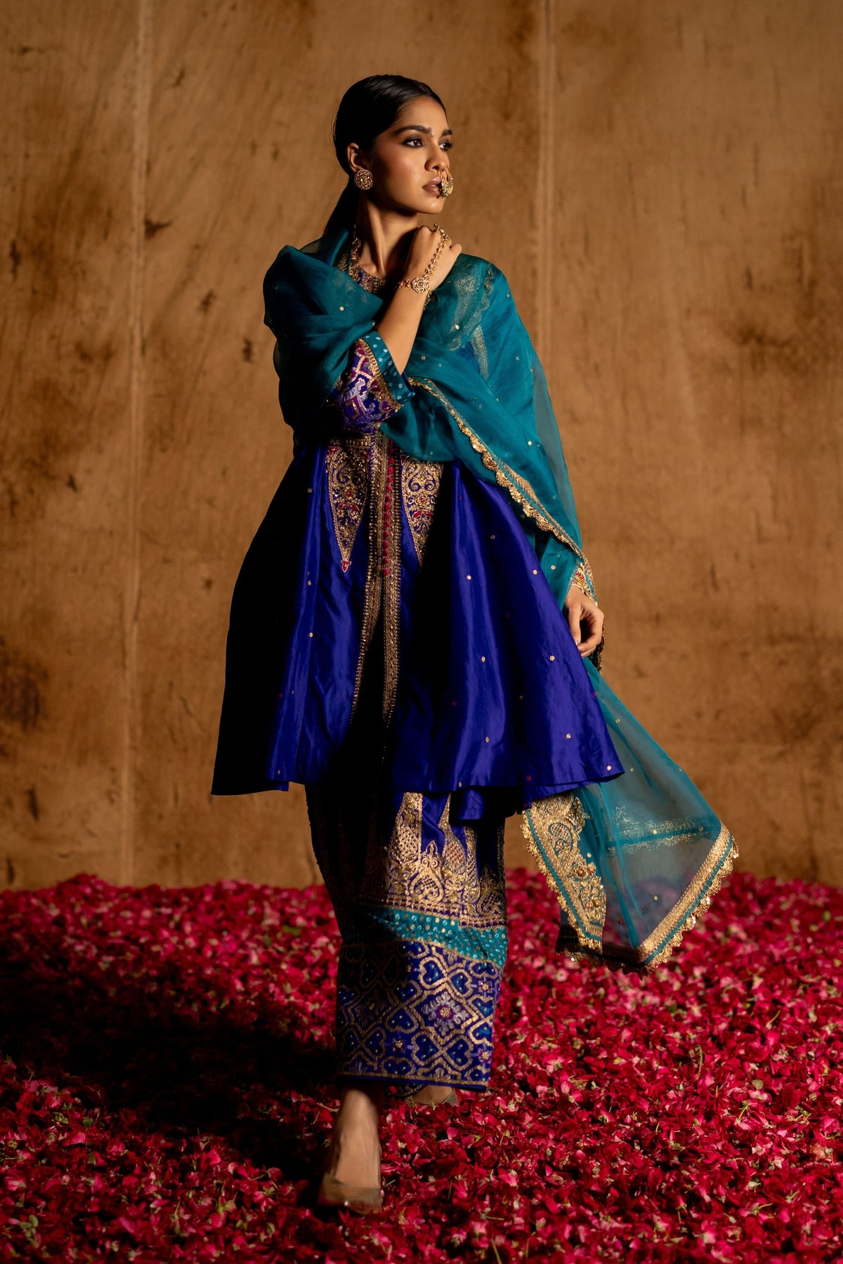 Turquoise Dupatta