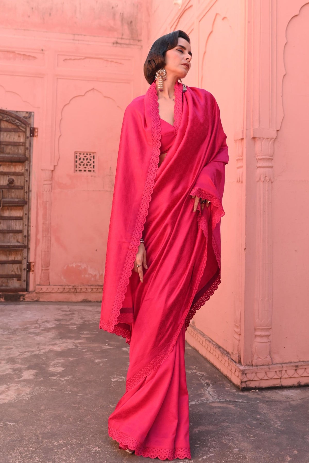 Banarasi Rangreli Handloom Sari