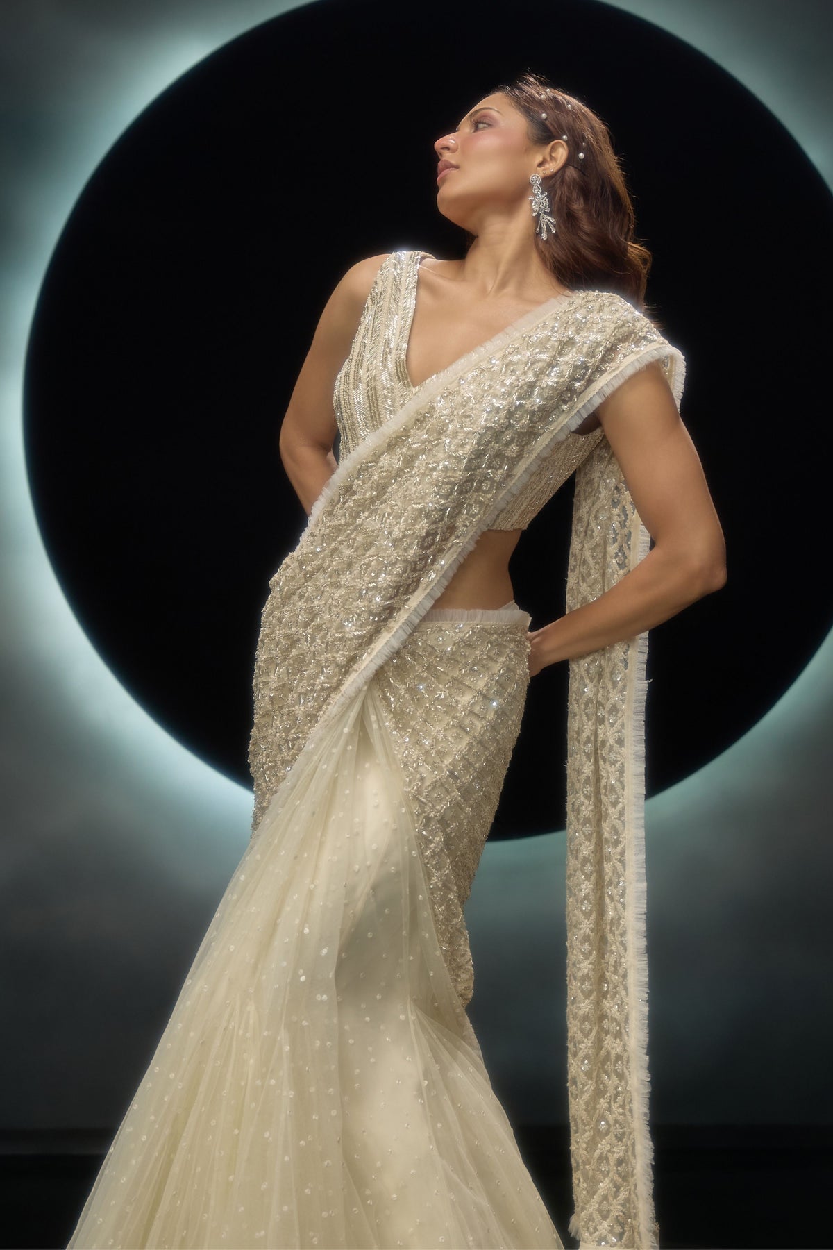 Alvara Lehenga Saree Set