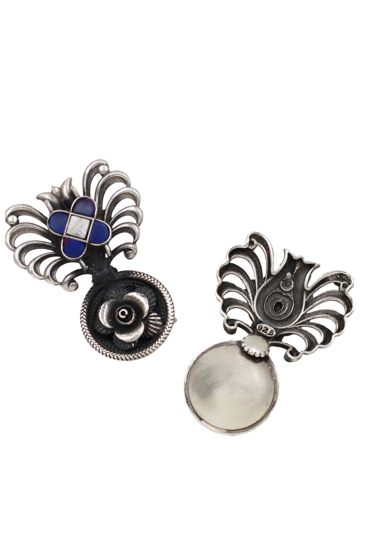 Exquisitehandcrafted Silver Earrings