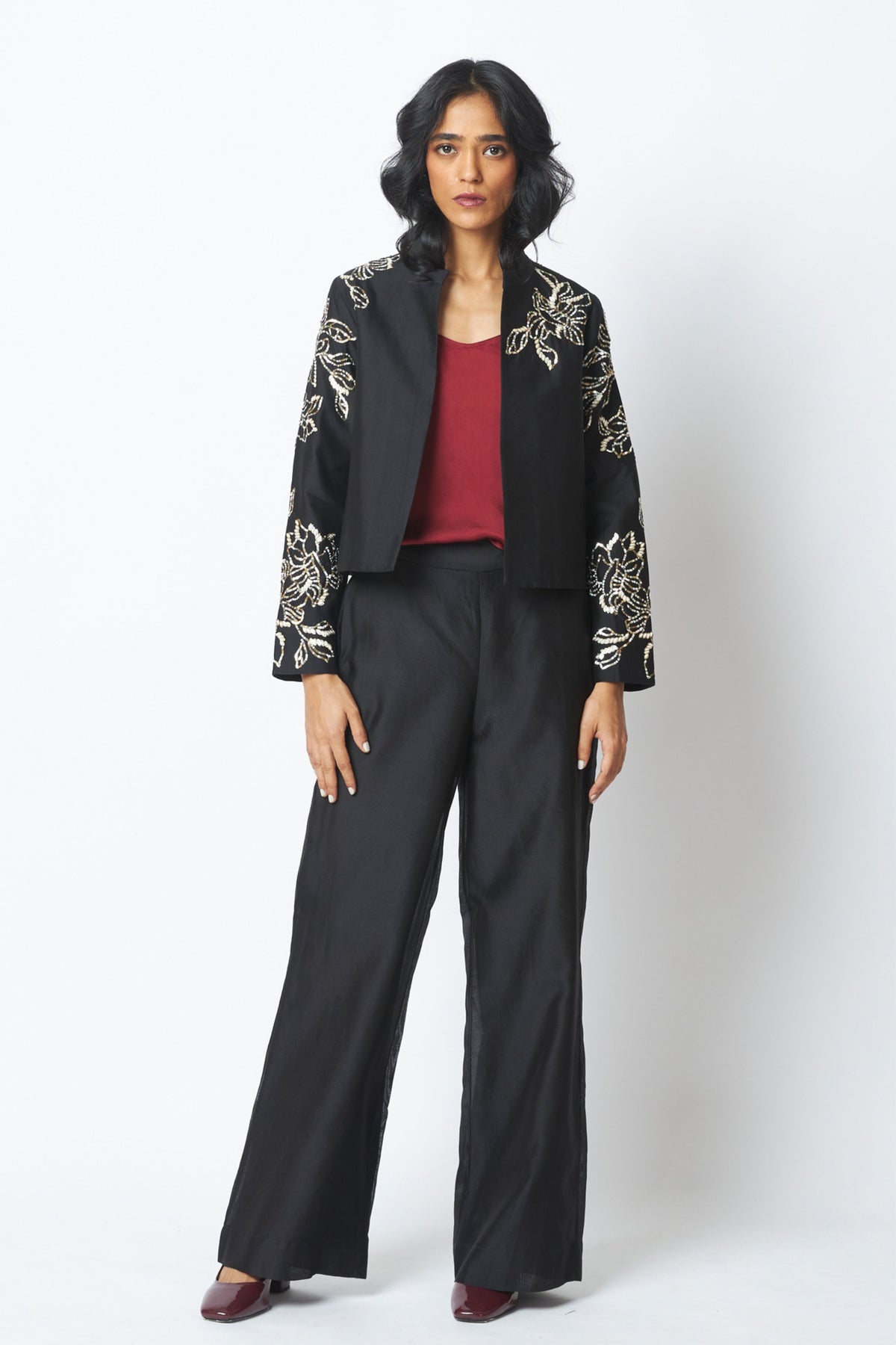 Teresa Sequin Jacket Set
