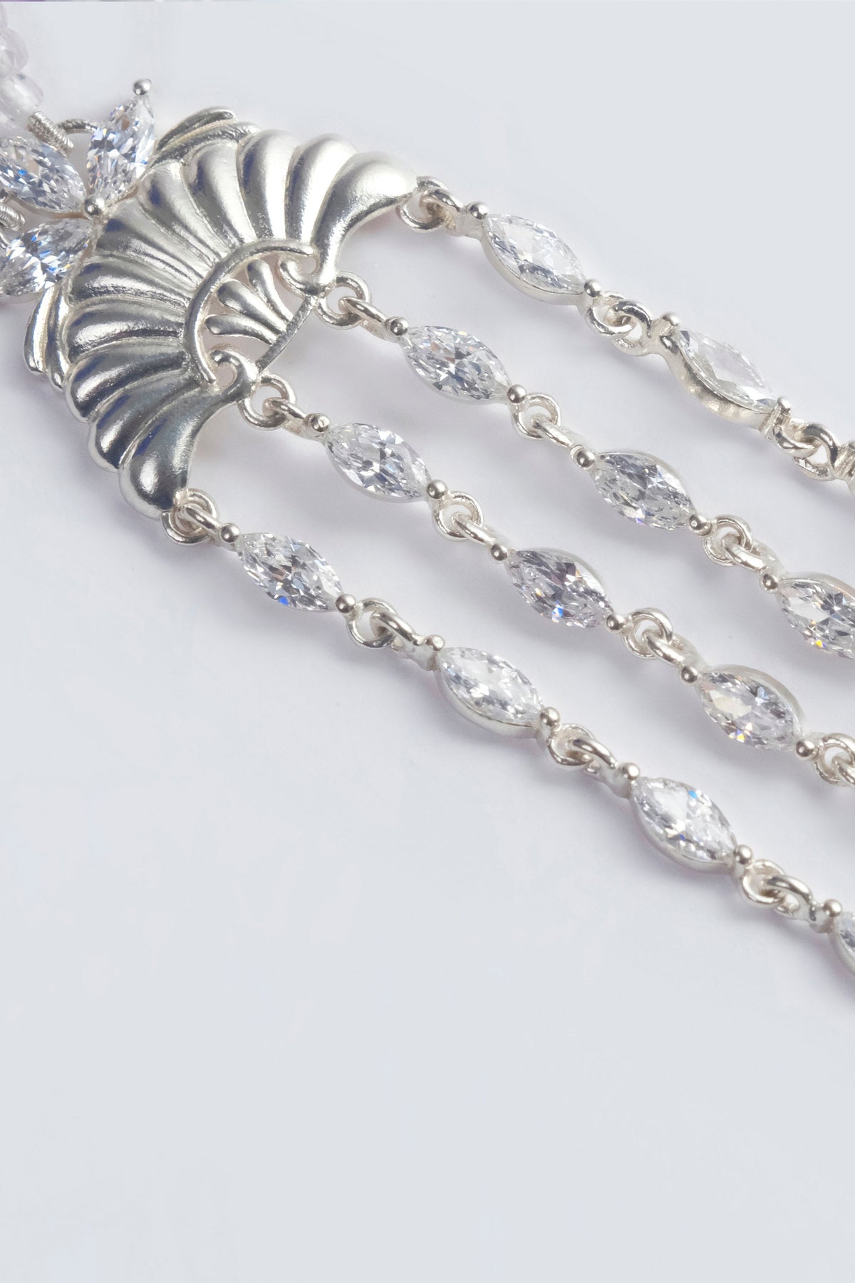 White Marine Treasure Necklace