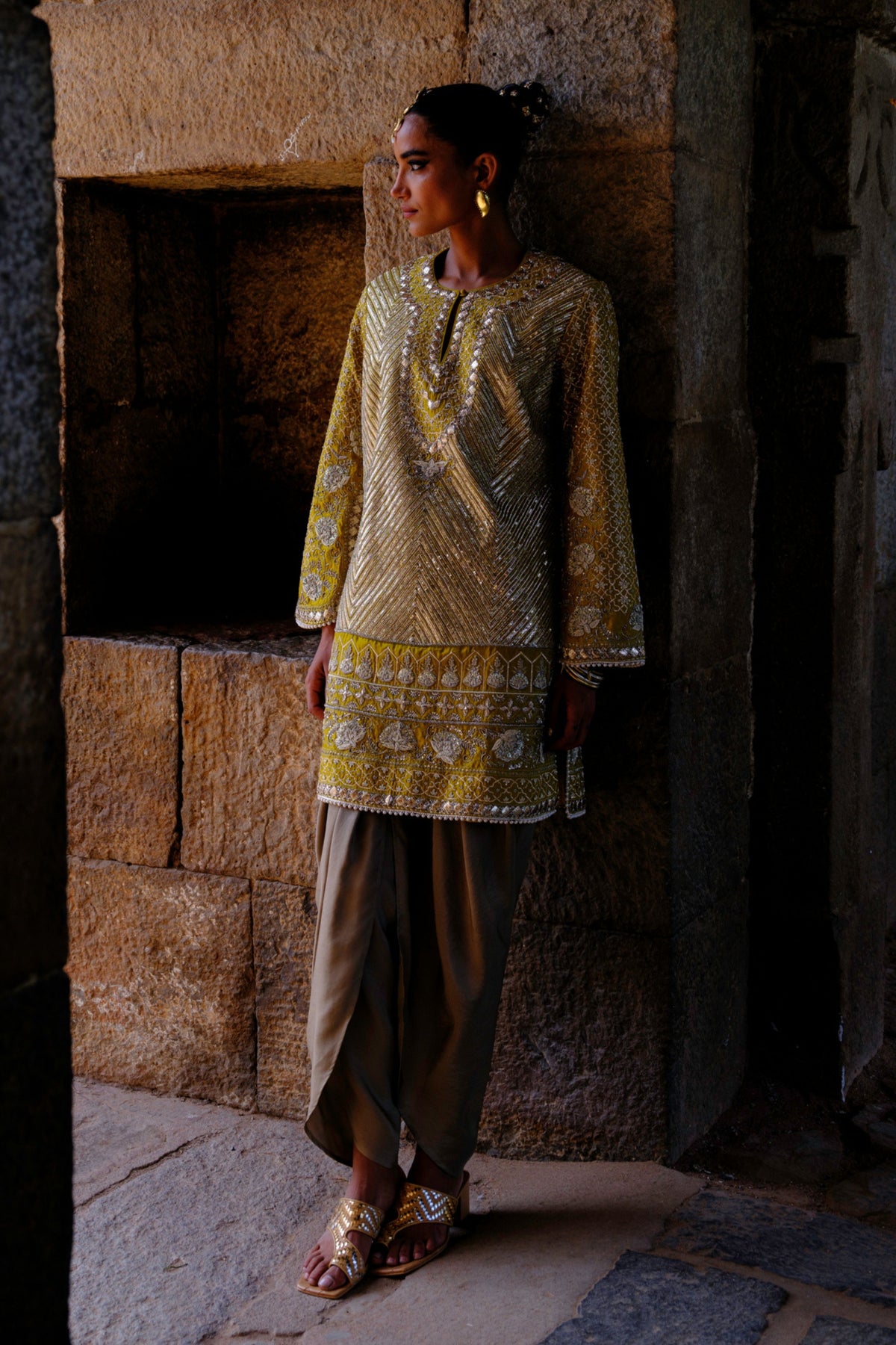 Misha Tunic &amp; Dhoti