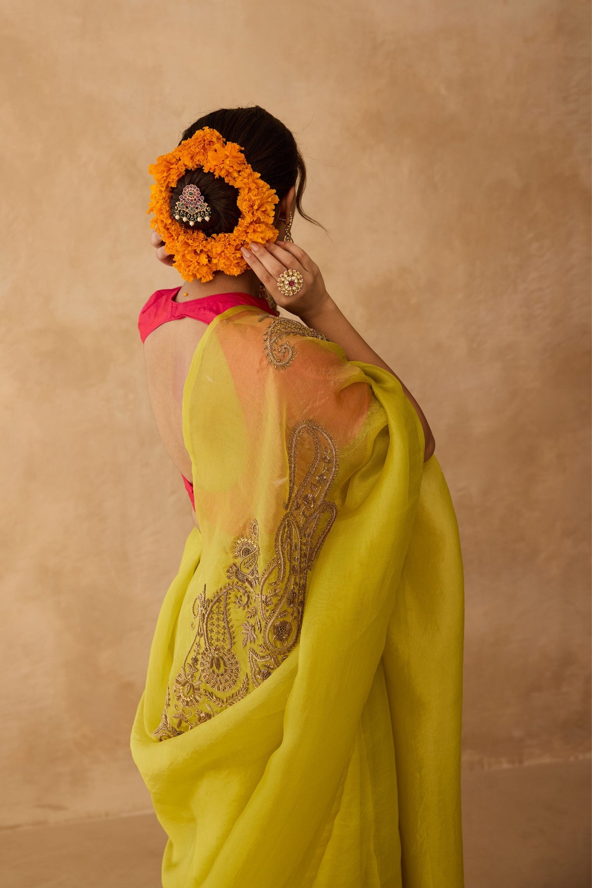 Jugni Sheer Saree