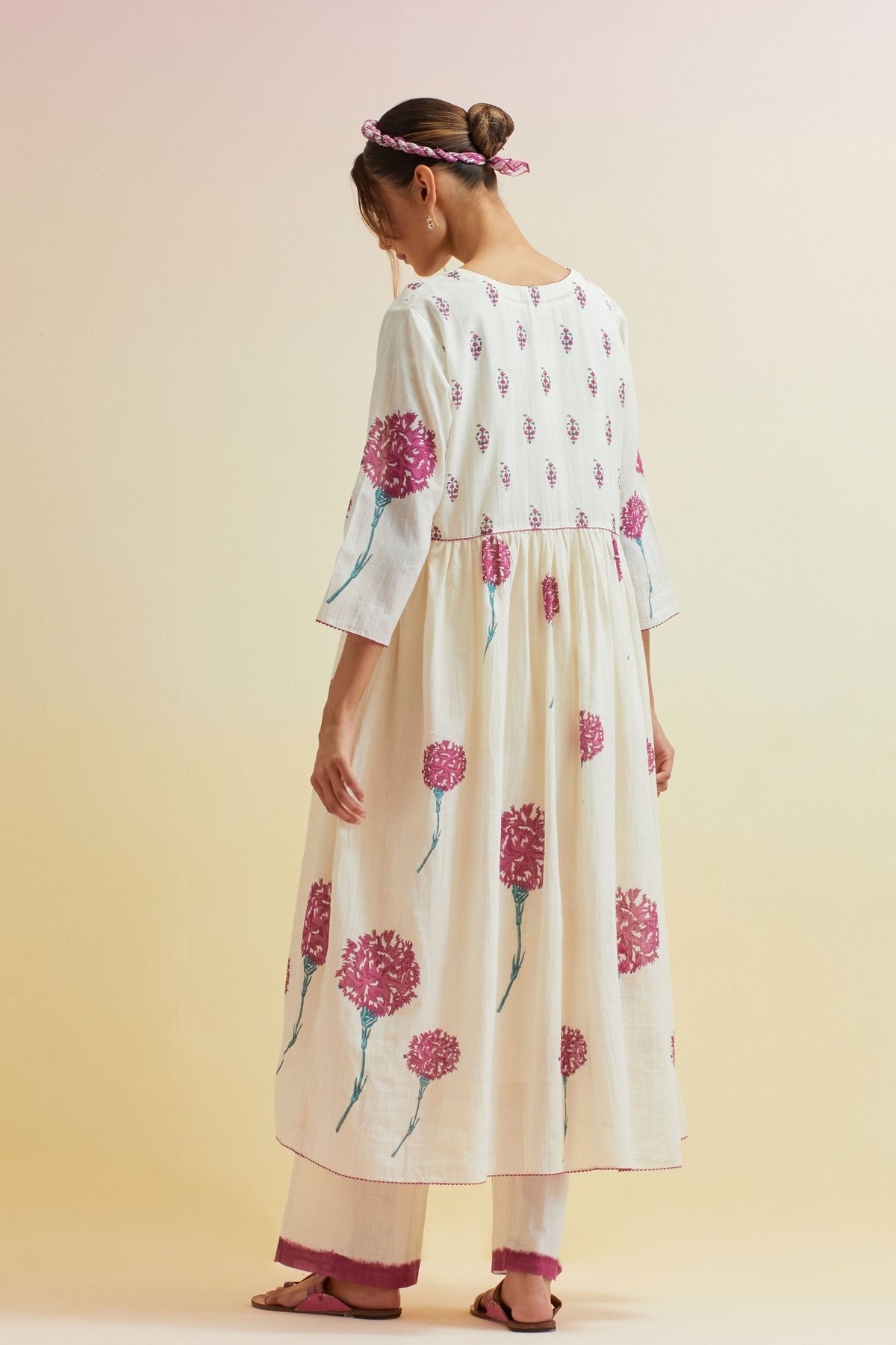 Off White Kurta Set