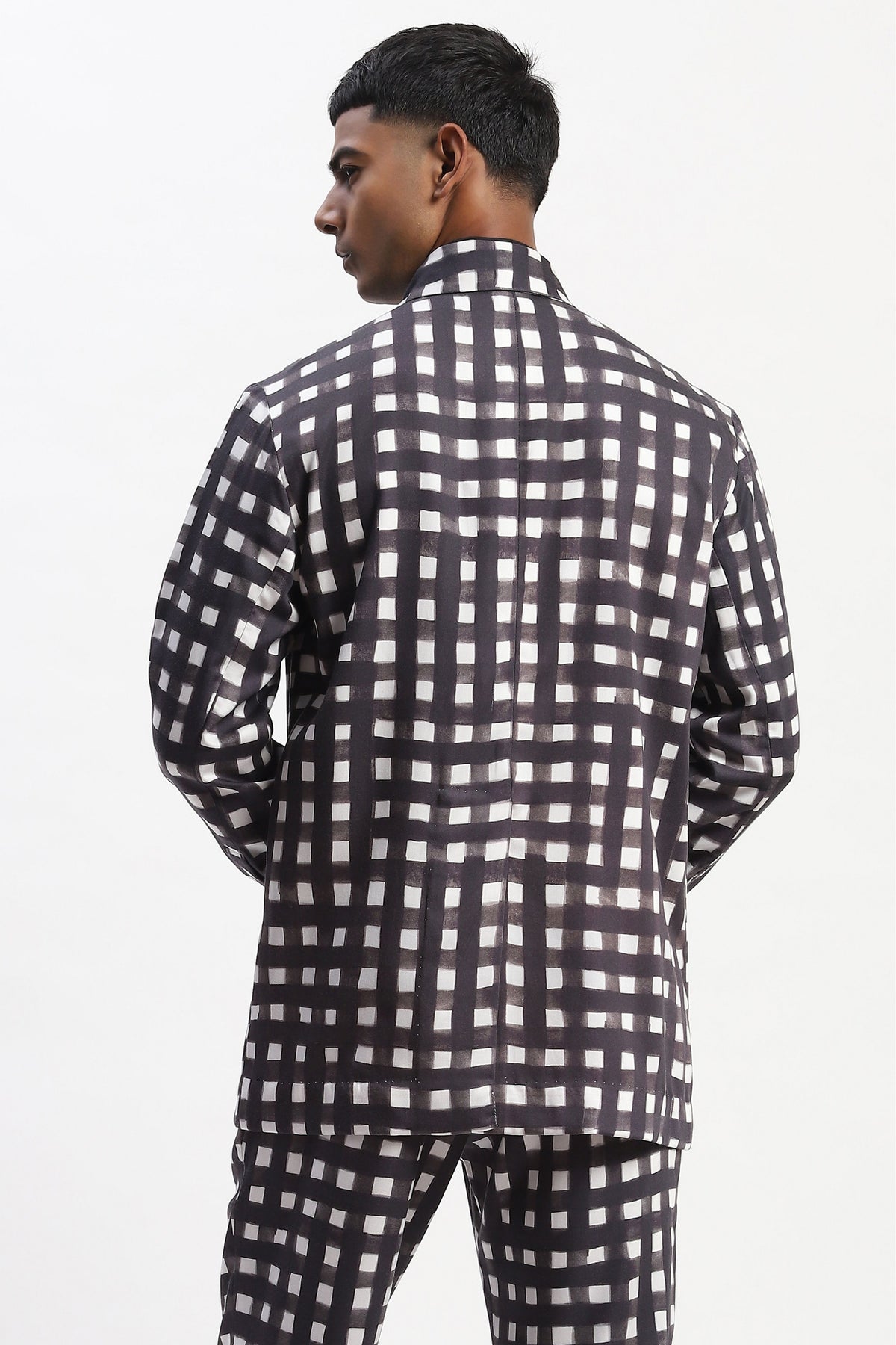 Watercolour Checks Jacket