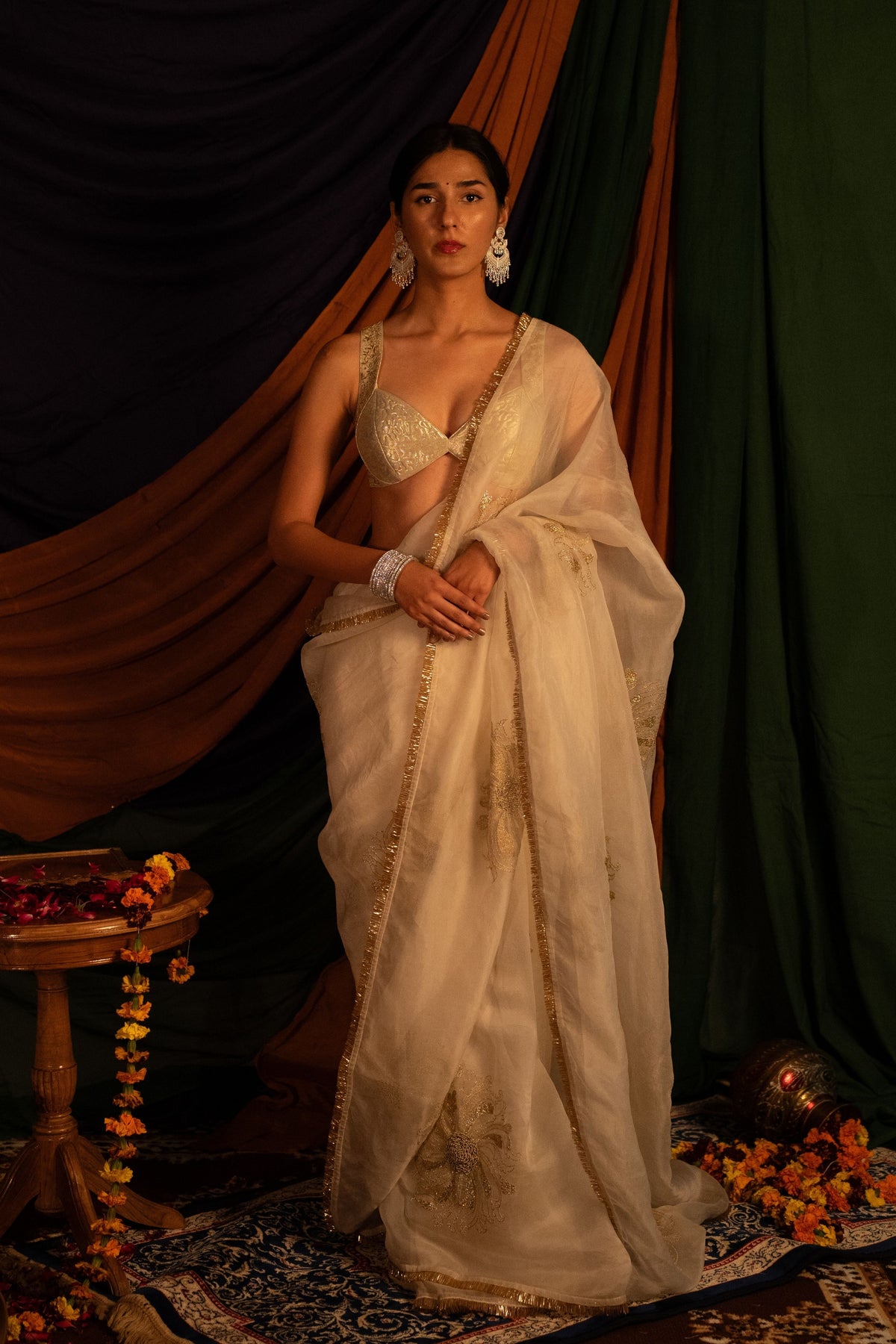 Shubra Prabha Saree Set