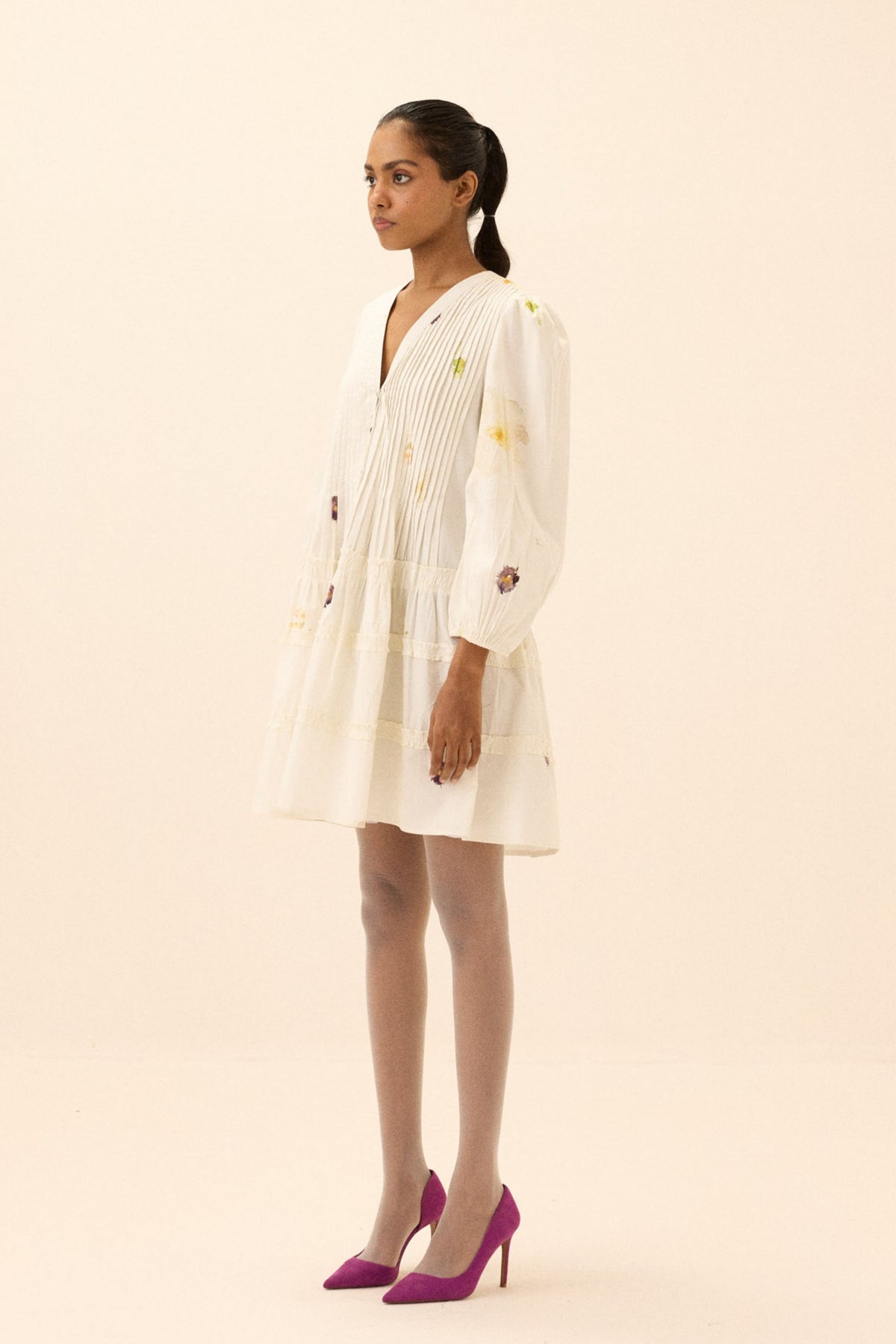 White Salt Dress
