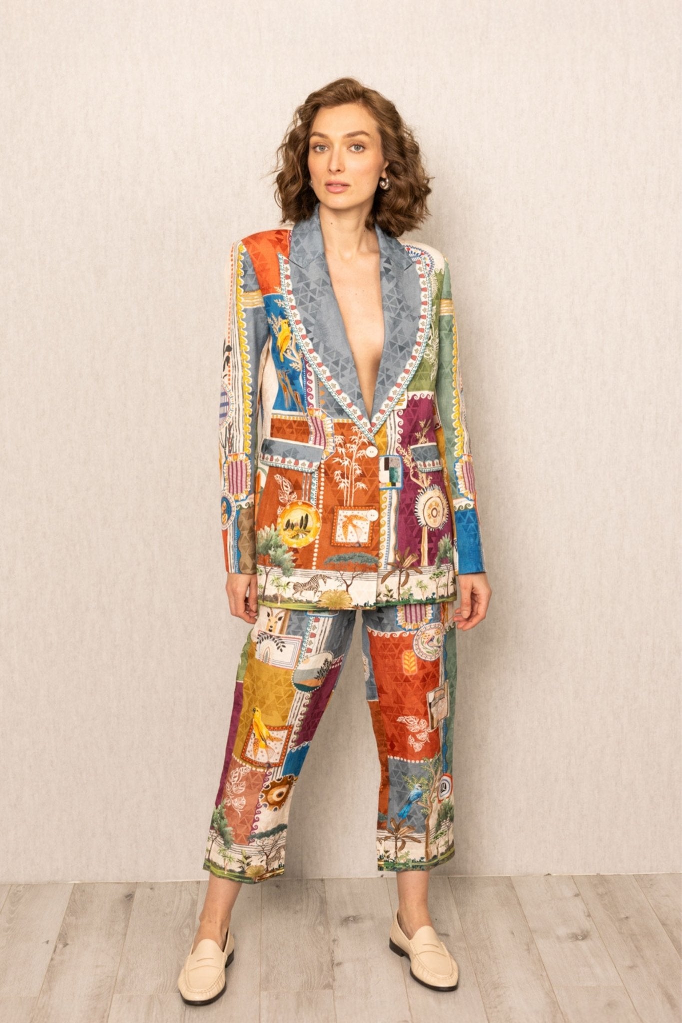 Tina Pleated Pants - Ranna Gill - Elahe