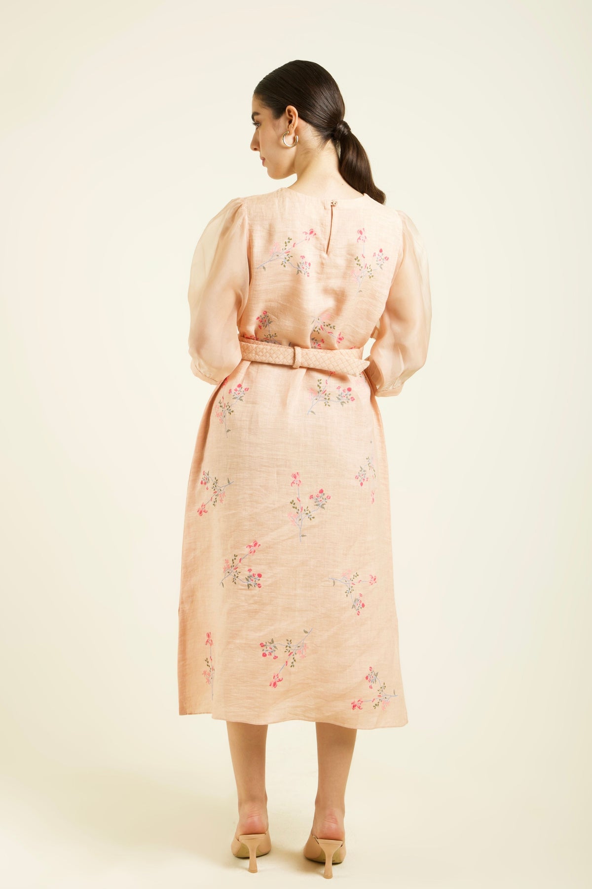Old Rose A-line Dress