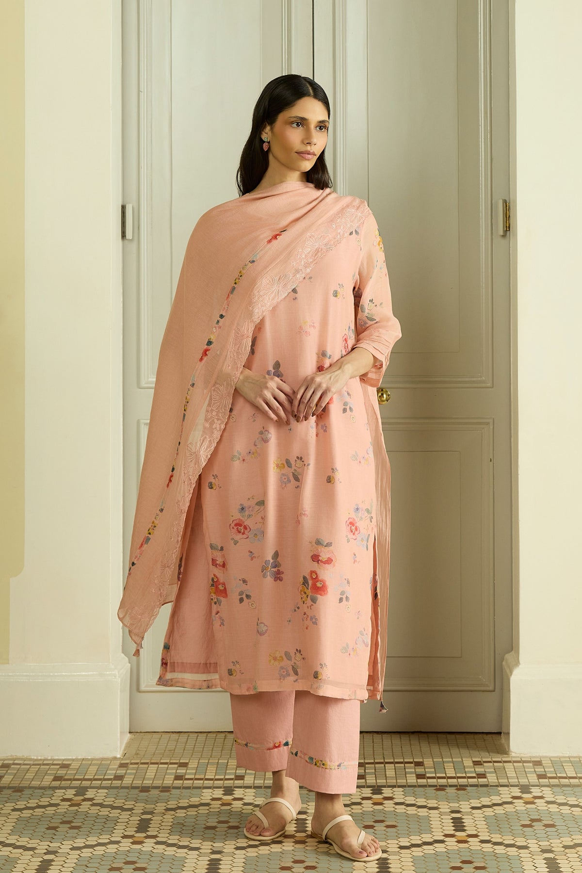 Blossom Floral Kurta Set
