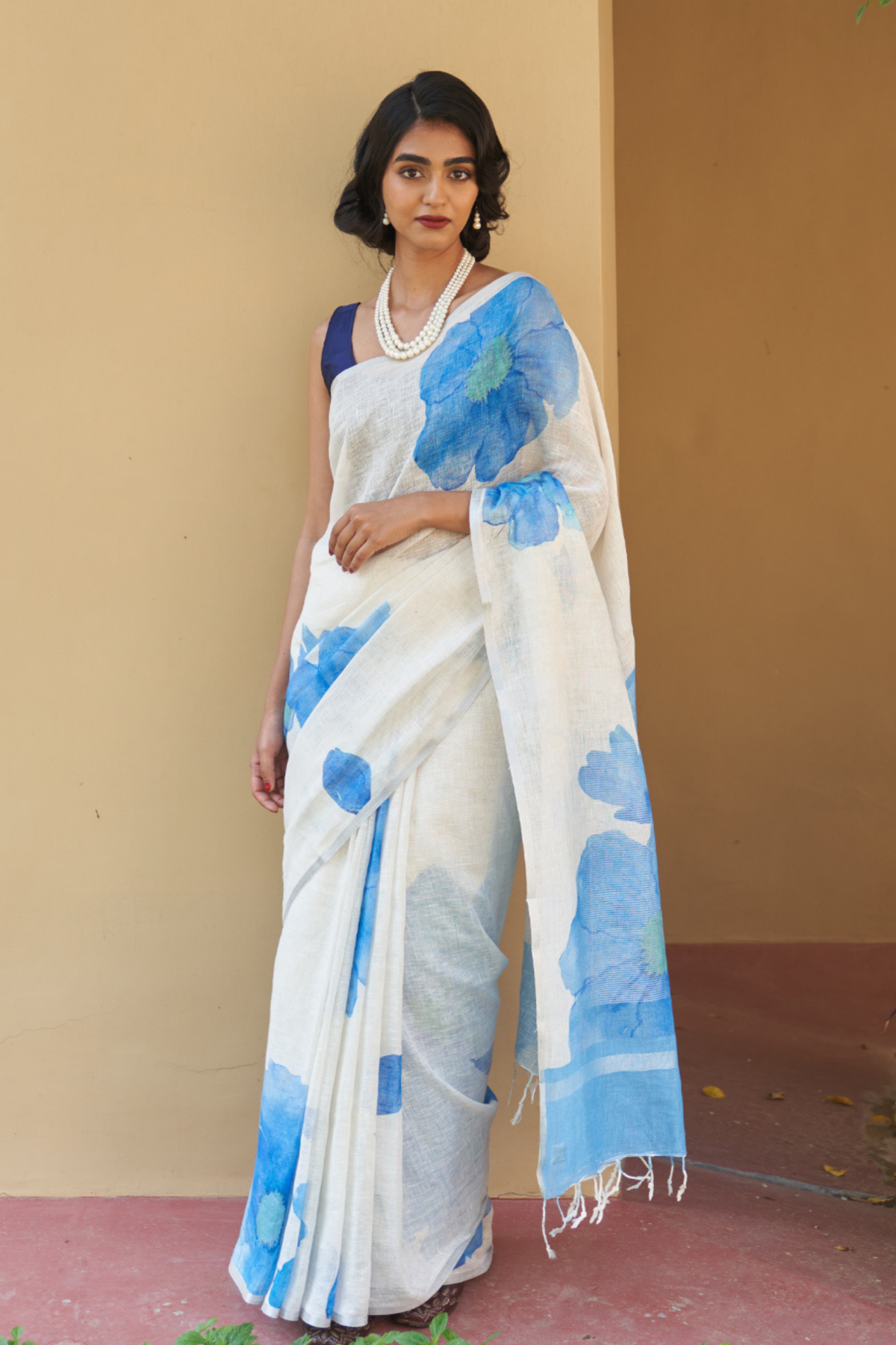Vani Blue Saree