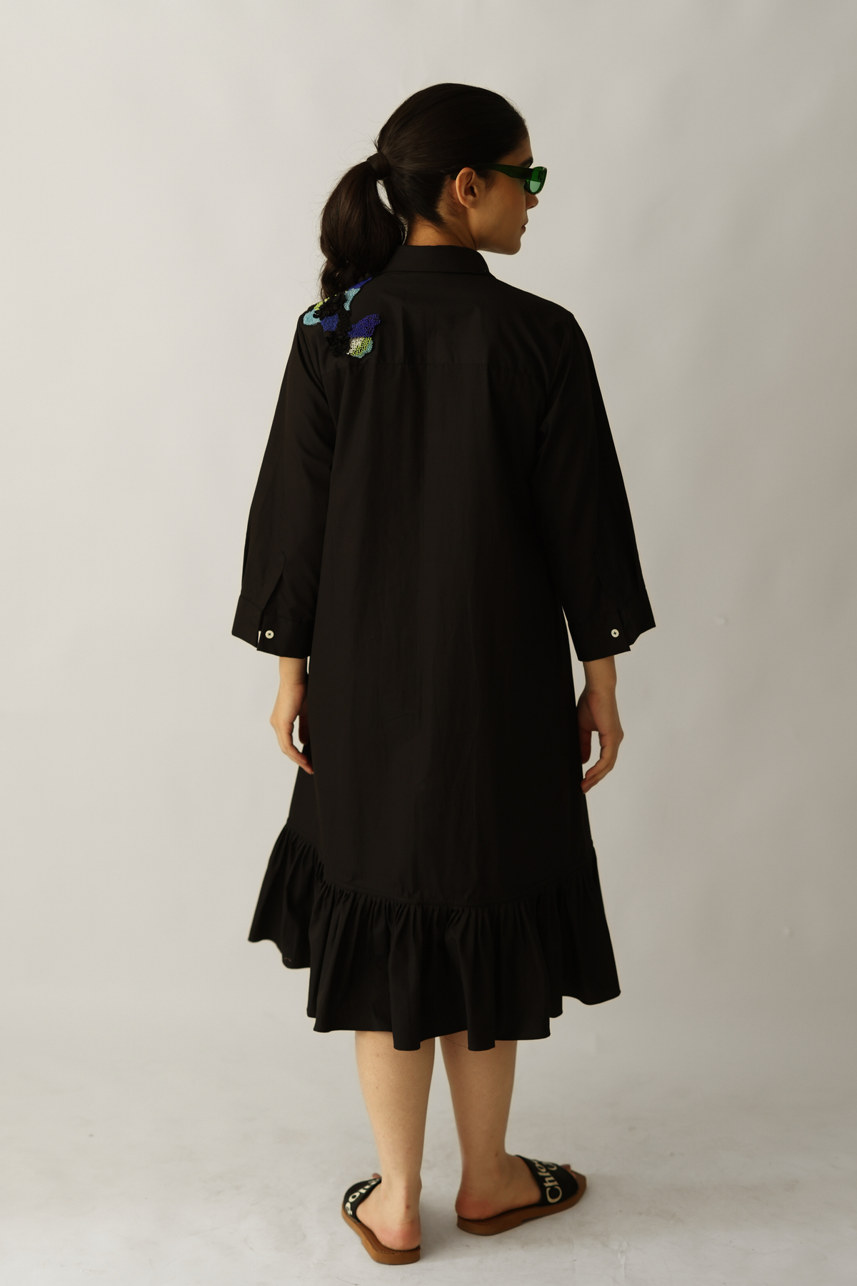 Patch Verse Dress