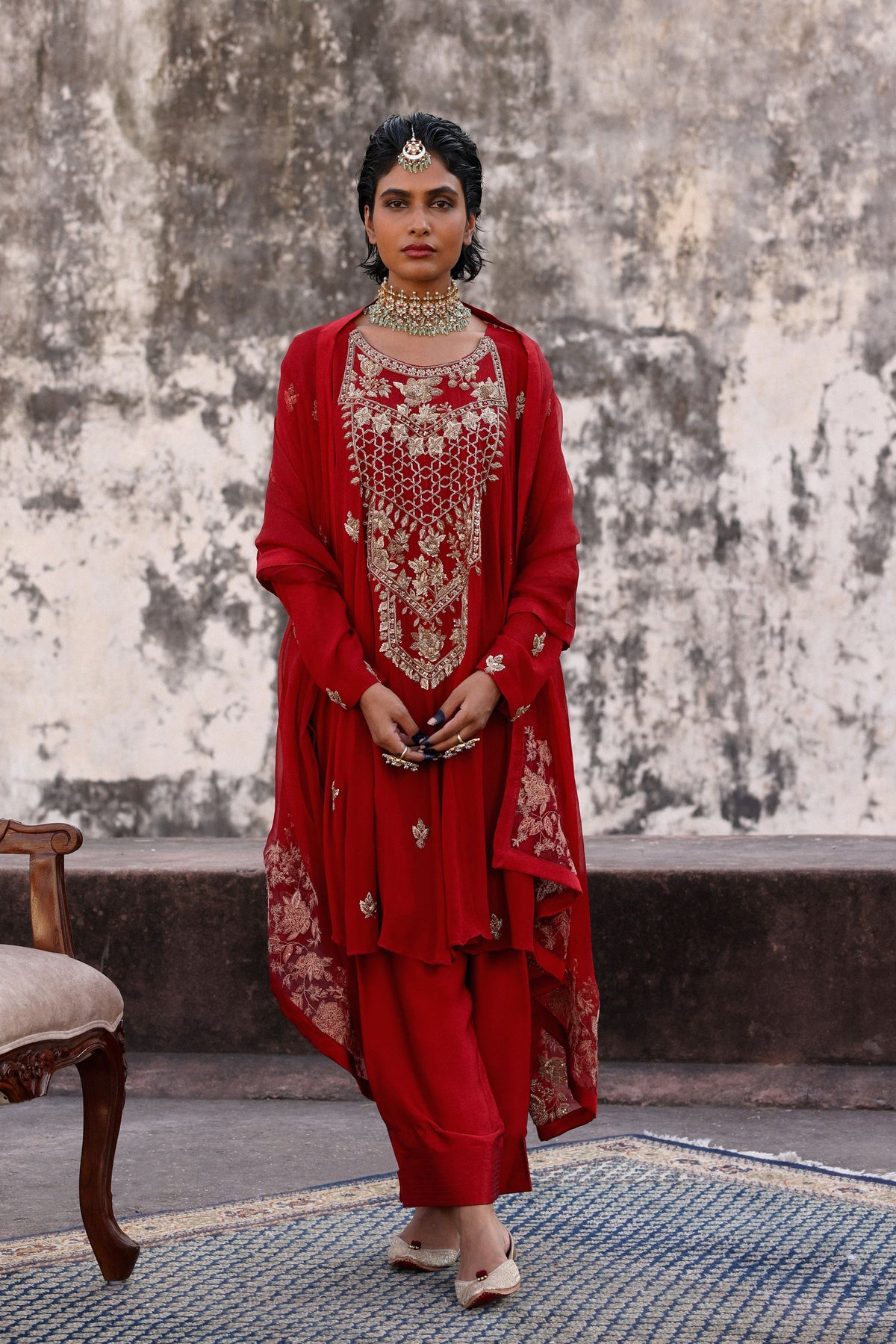 Zeba Mahal Kurta Set