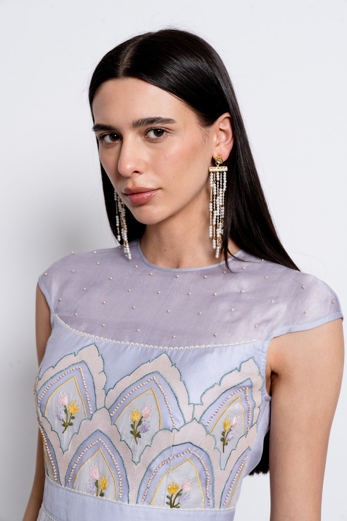 Elara blue Gown
