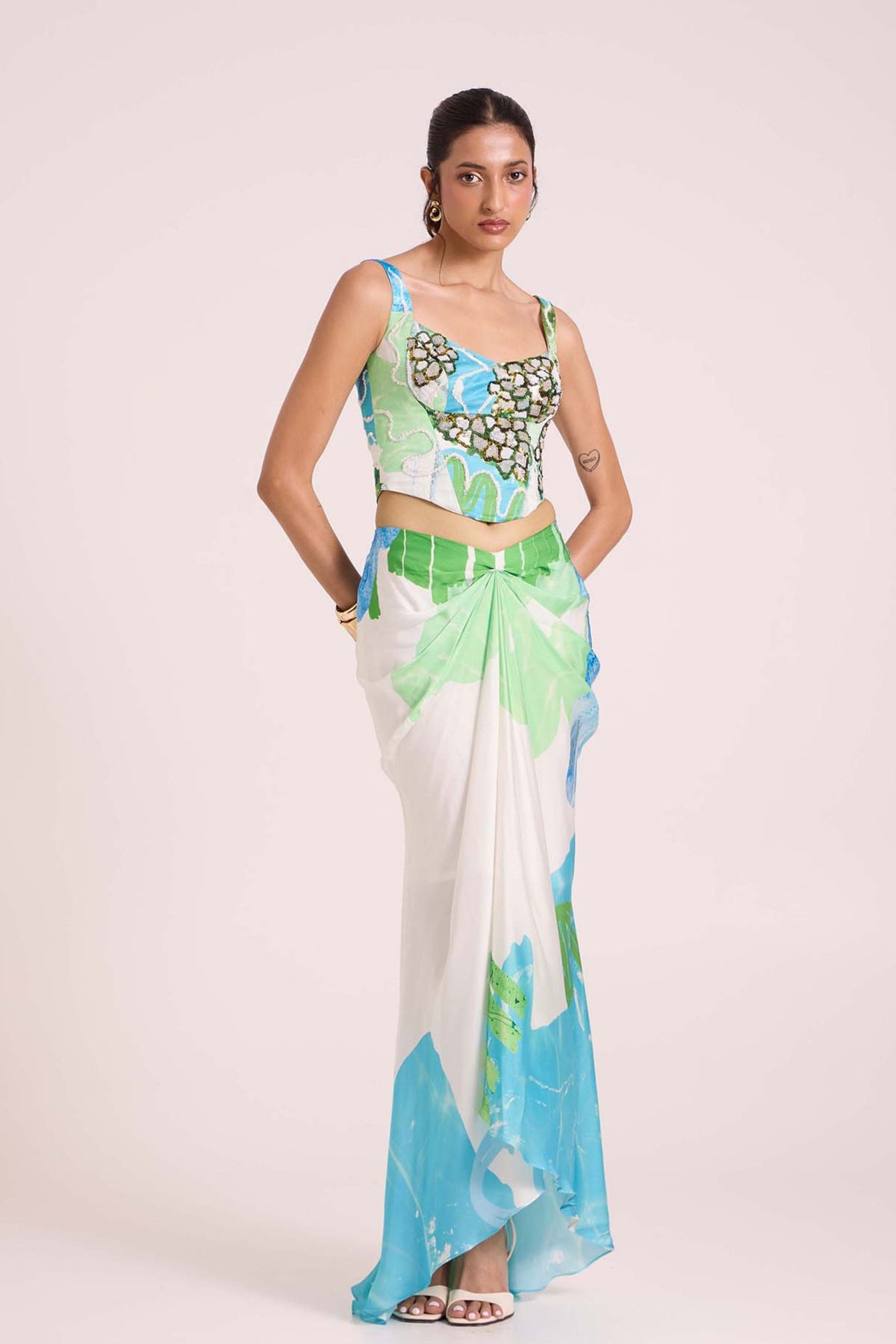 Nere Corset Set