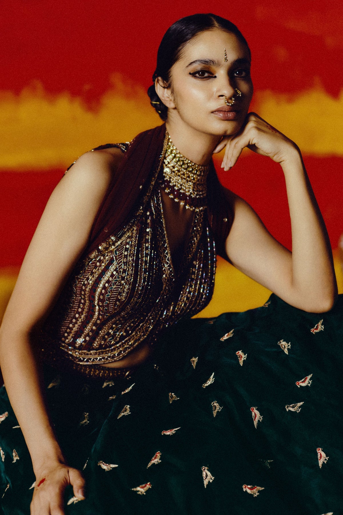 Devangana Lehenga Set