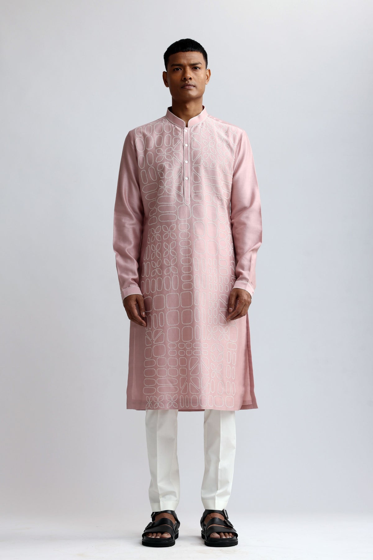 Shadow Block Kurta Set
