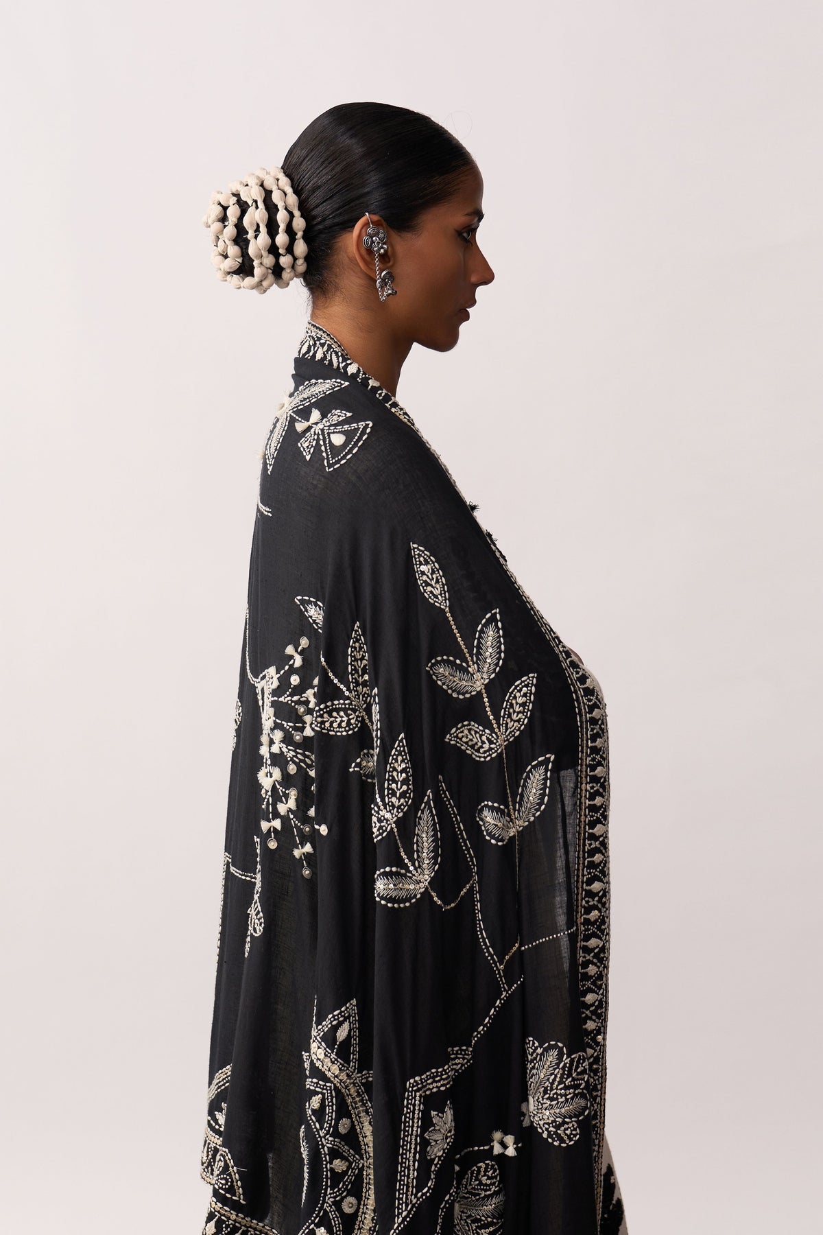 Rani Laxmi Black Dupatta