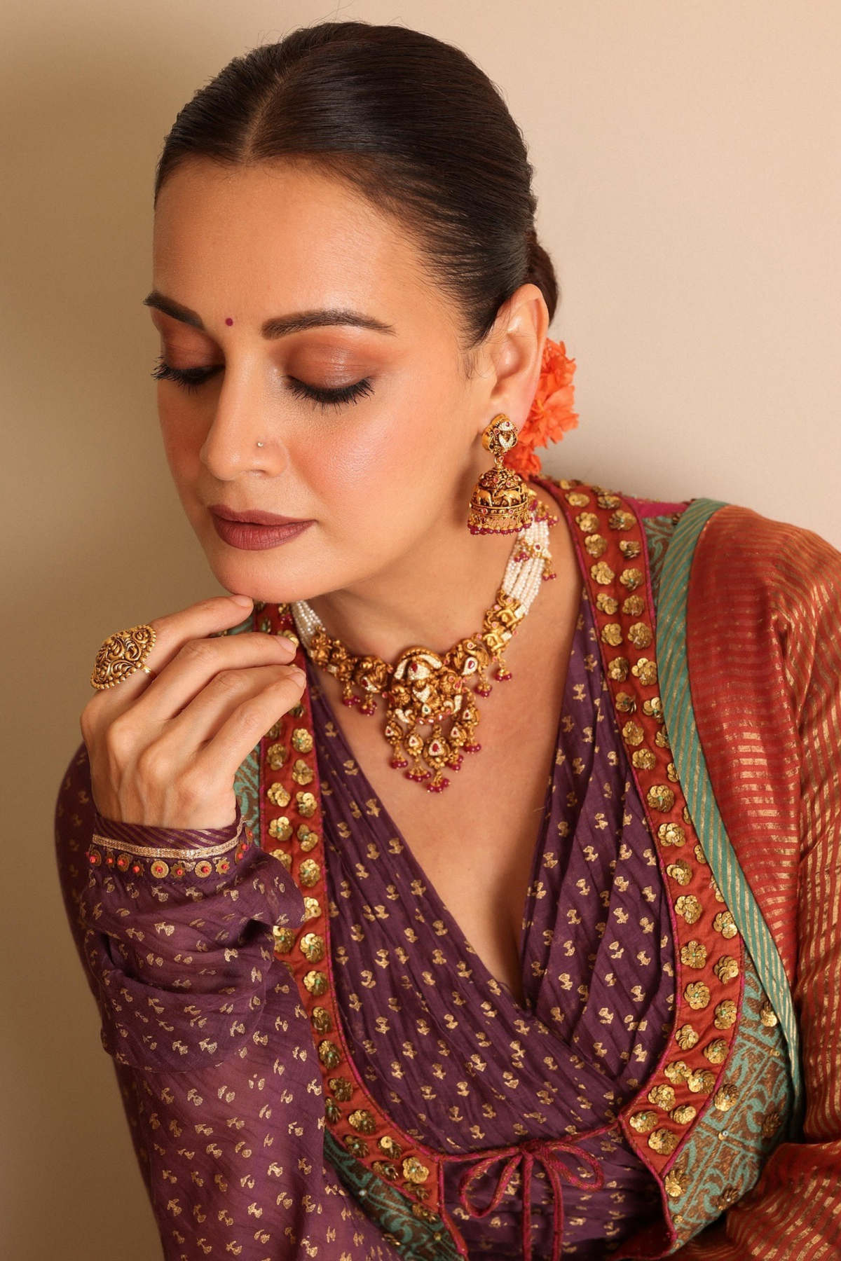 Dia Mirza in Swatti Kapoor