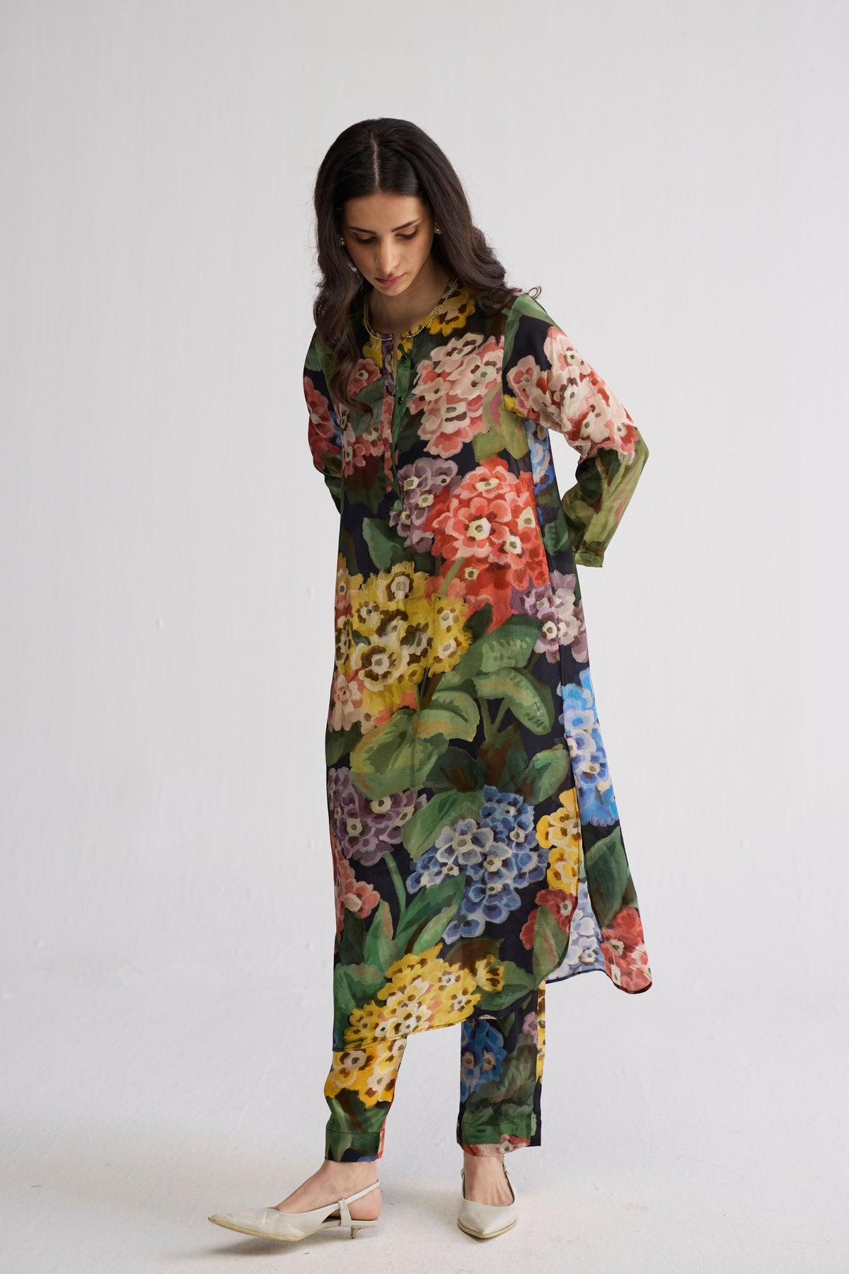 Rain Long Kurta Set