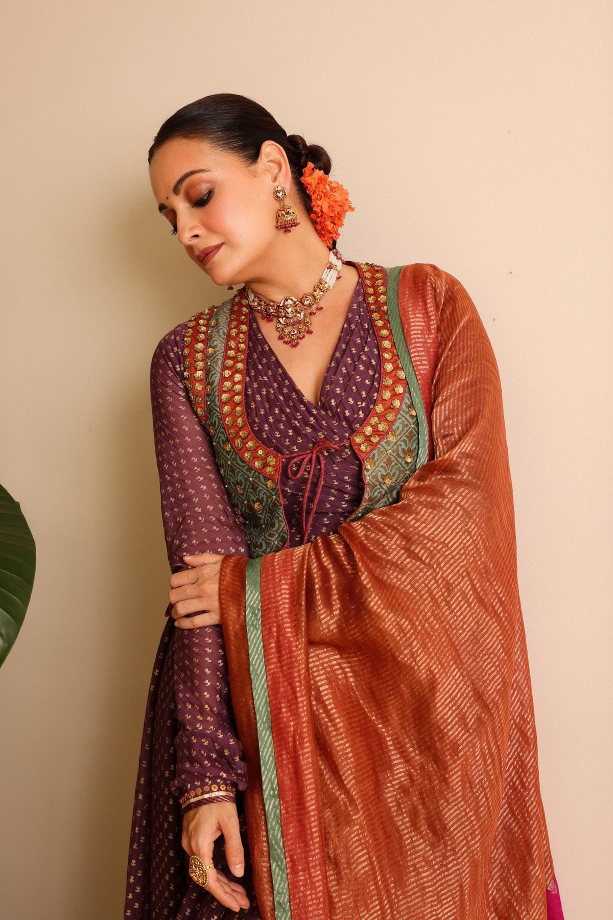 Dia Mirza in Swatti Kapoor
