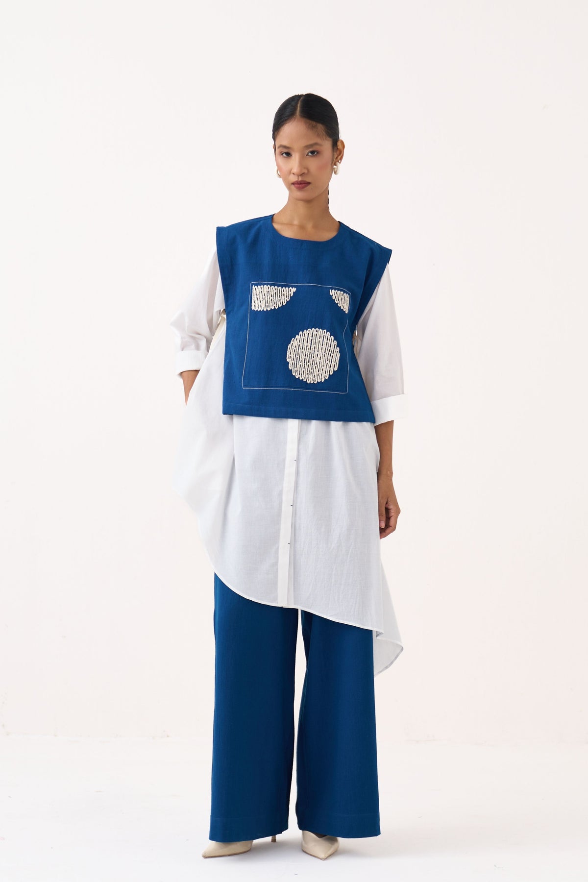 Beaded Embroidered Overlay Set
