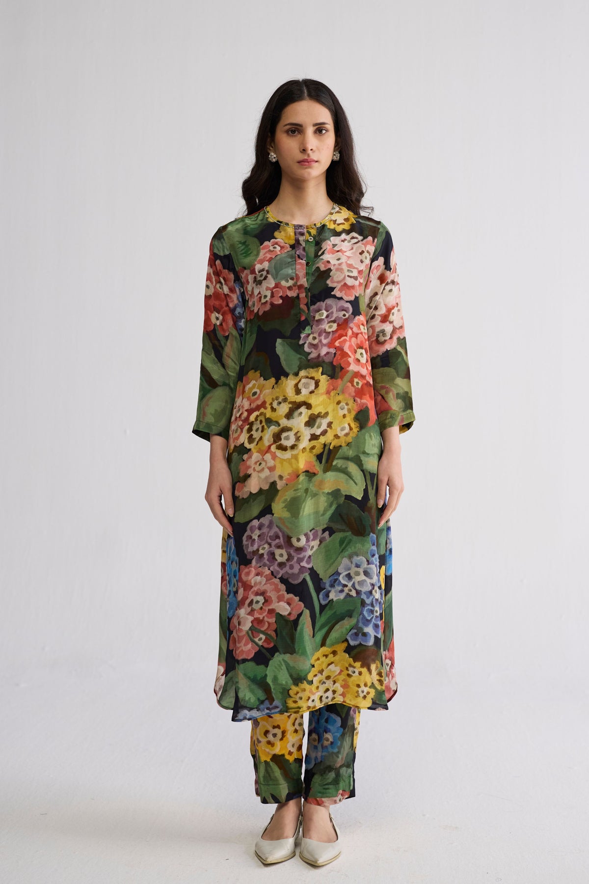 Rain Long Kurta Set