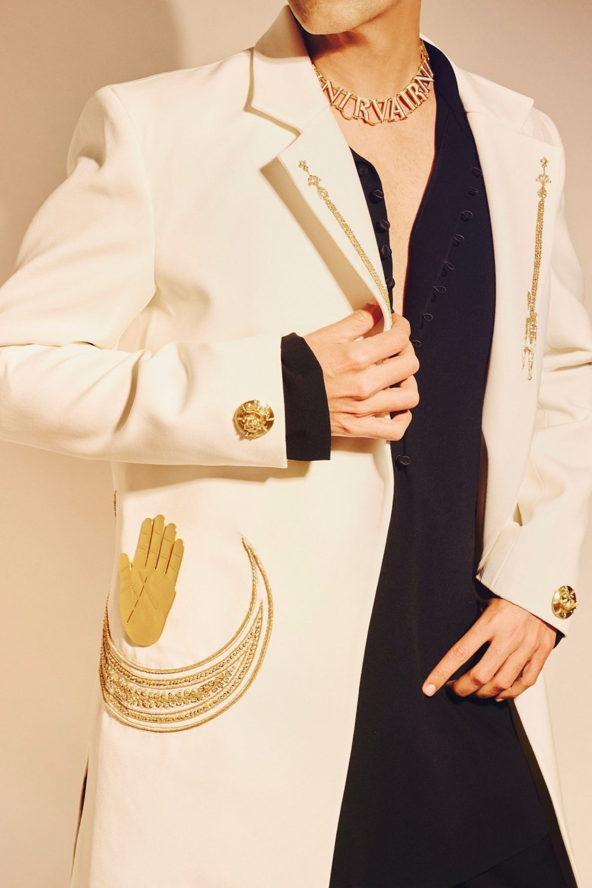Karan Johar in Masaba Menswear