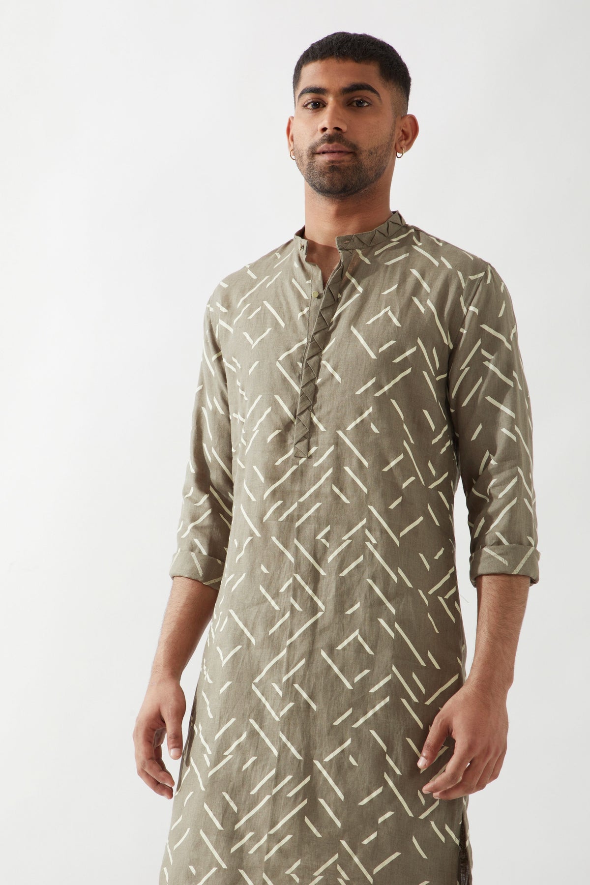 Aiden Pathway Olive Kurta Set